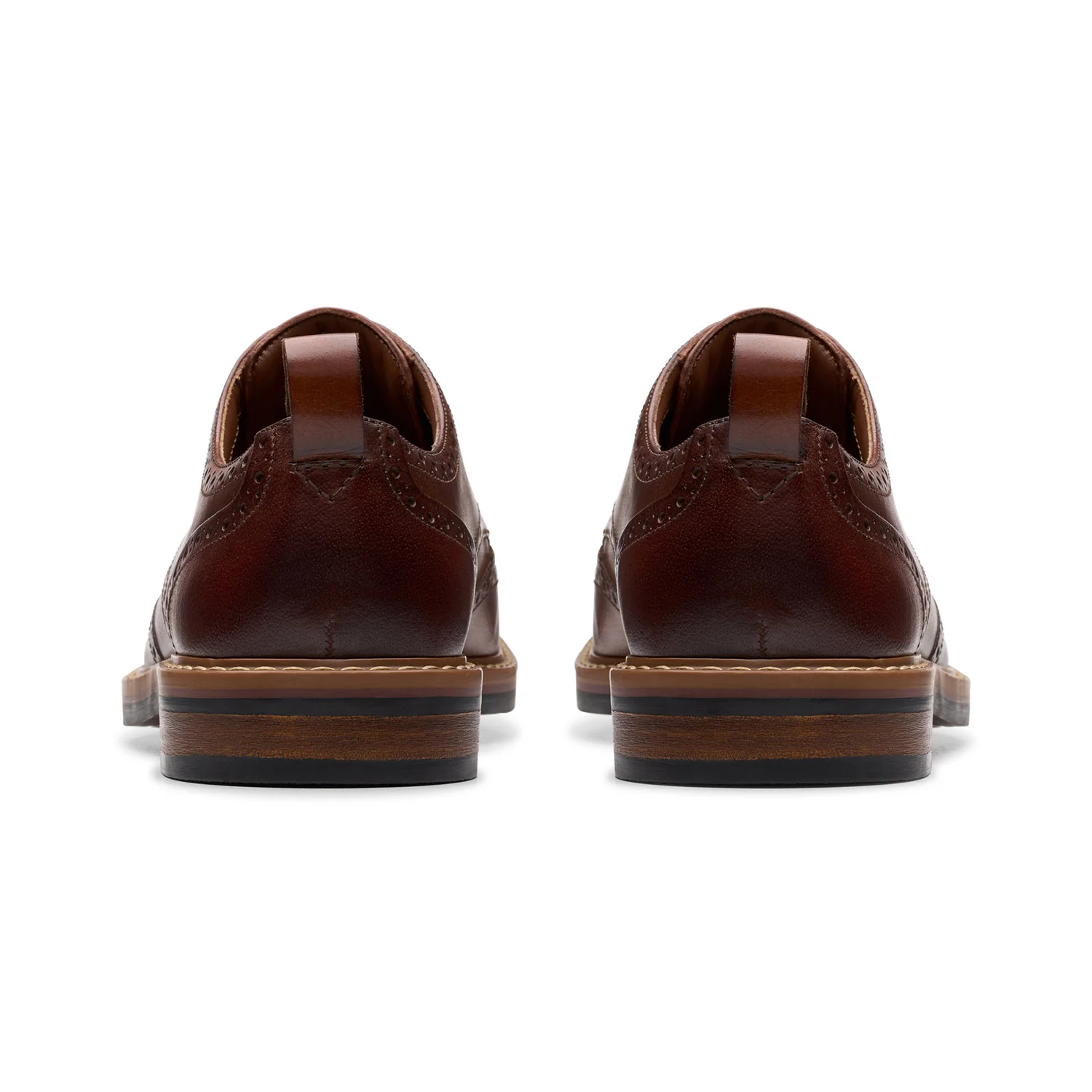 Clarks Men Aldwin Limit Tan Shoes - Image 3