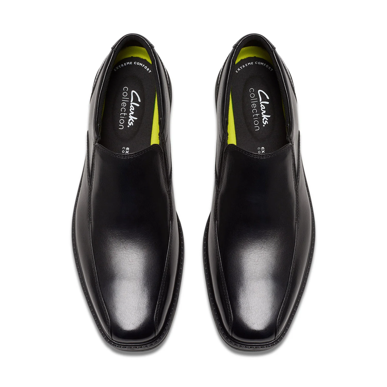 Clarks Men Bolton Free Black Shoes - Image 5