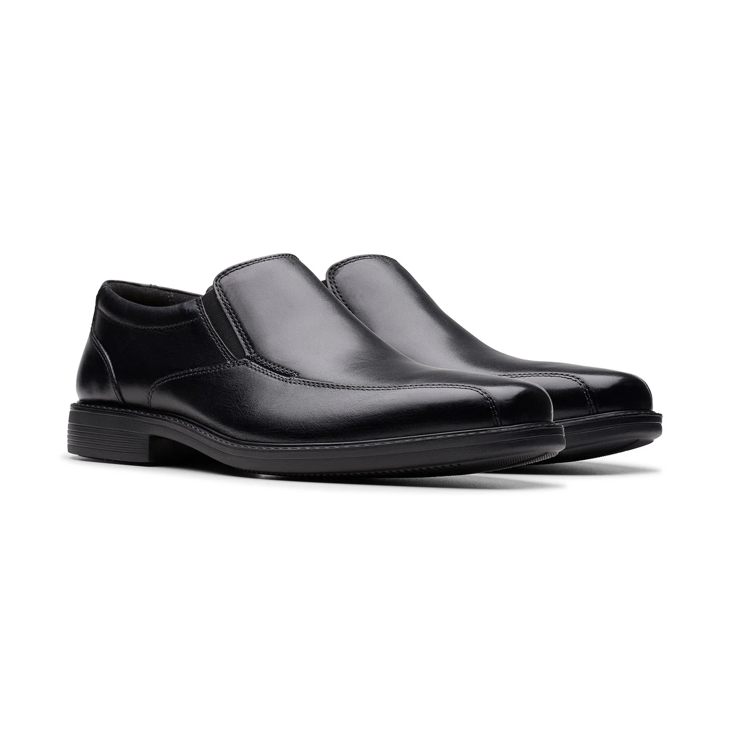 Clarks Men Bolton Free Black Shoes - Image 6