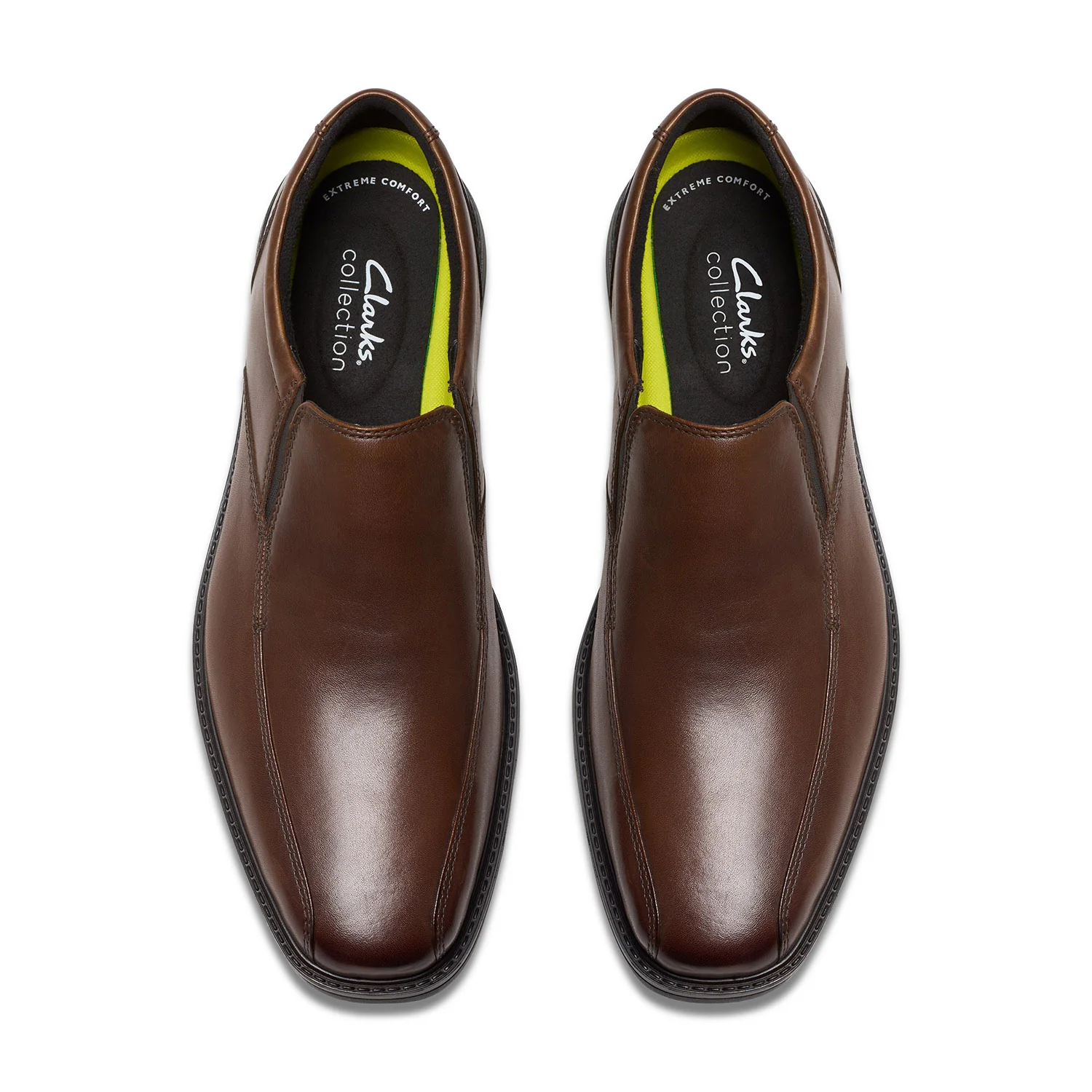 Clarks Men Bolton Free Brown Shoes - Image 5
