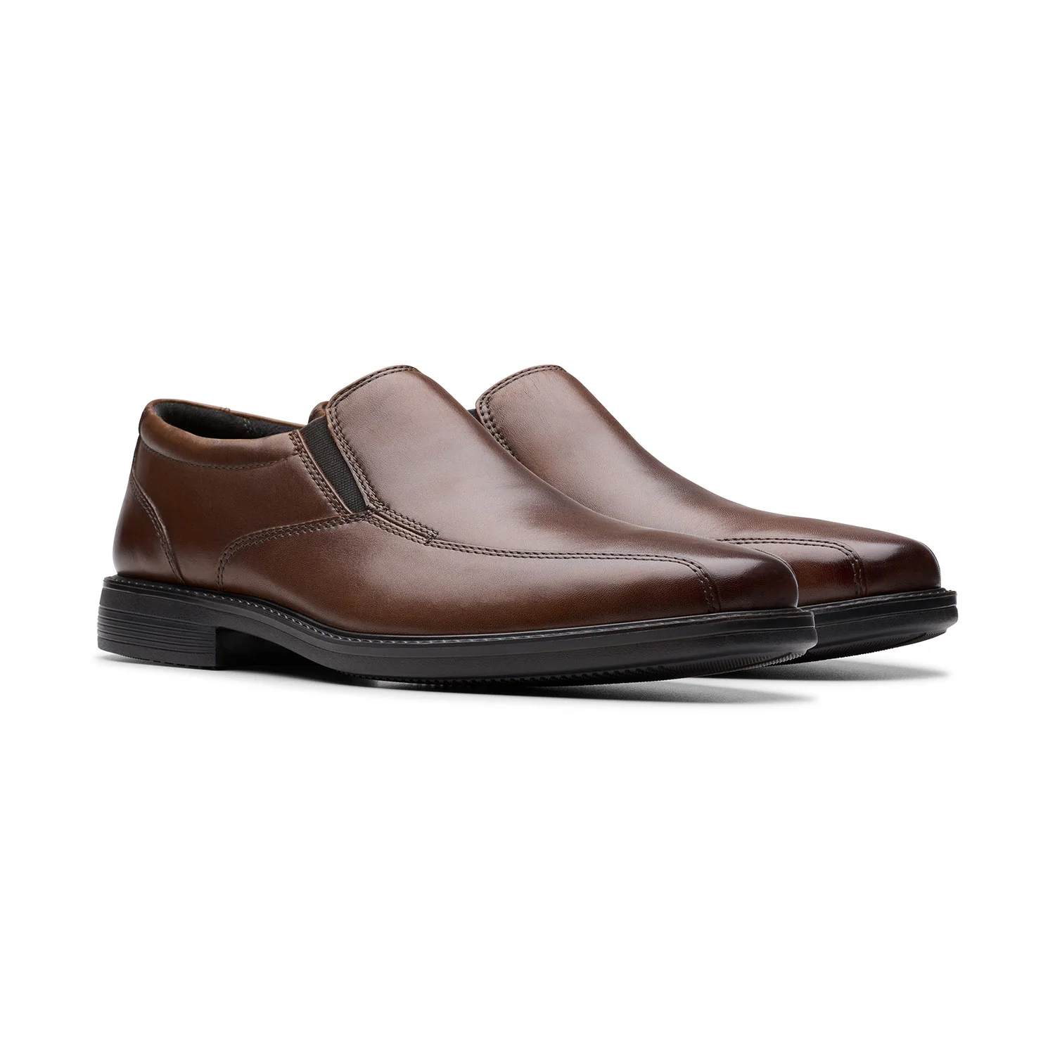 Clarks Men Bolton Free Brown Shoes - Image 6