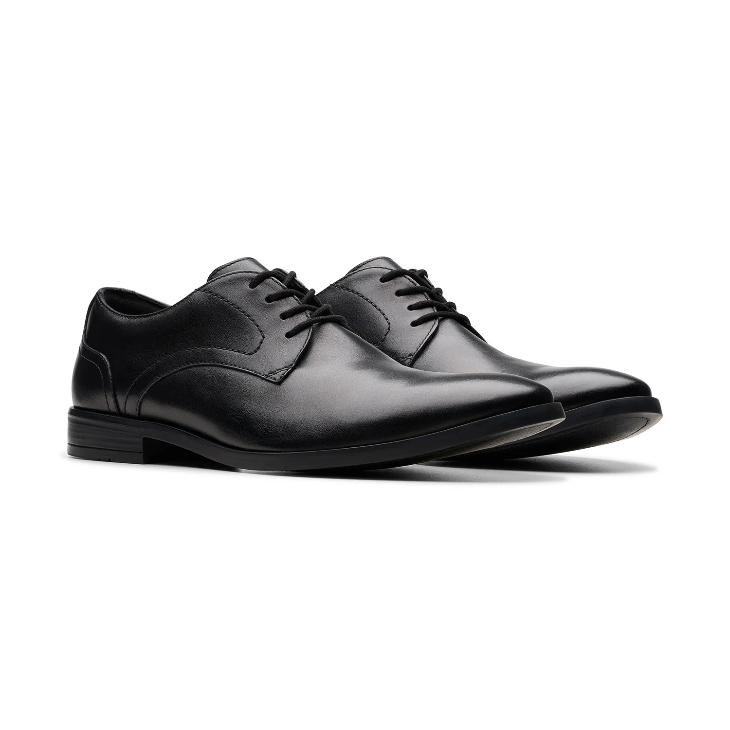 Clarks Men Brandon Lace Black Shoes - Image 6