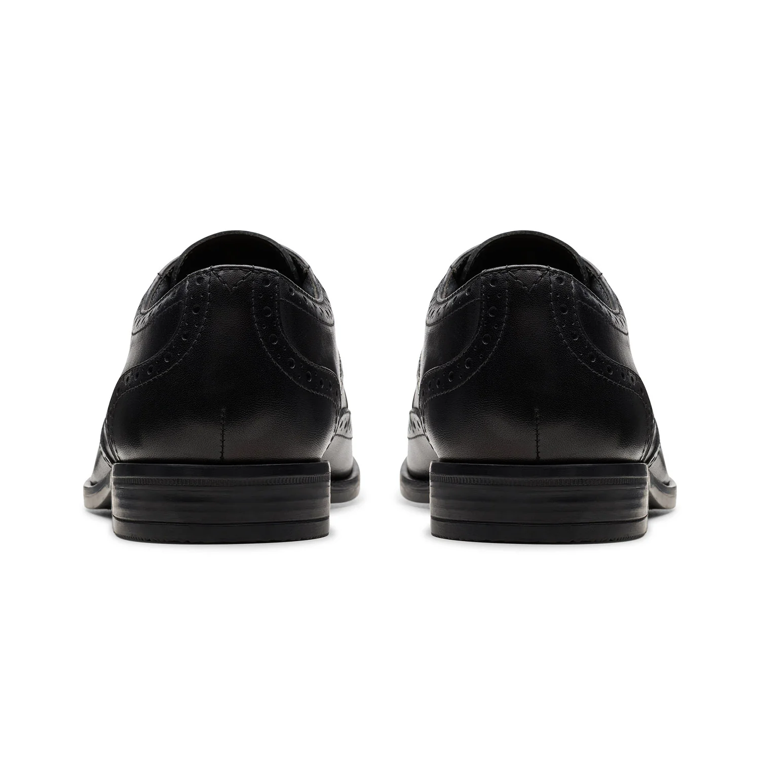 Clarks Men Brandon Limit Black Shoes - Image 3