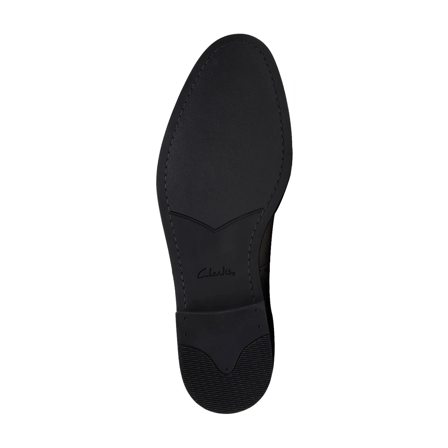 Clarks Men Brandon Limit Black Shoes - Image 4