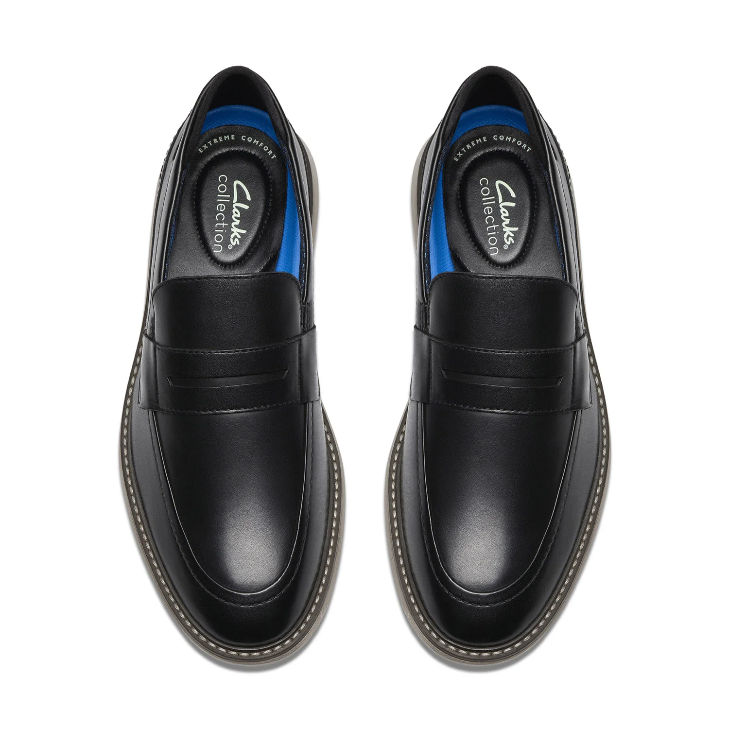 Clarks Men Brantin Loafer Black Shoes - Image 5