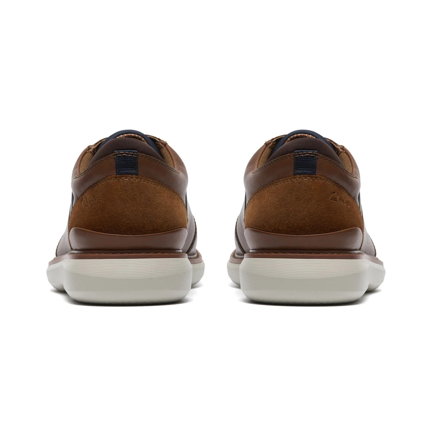 Clarks Men Brantin Style Tan Shoes - Image 3