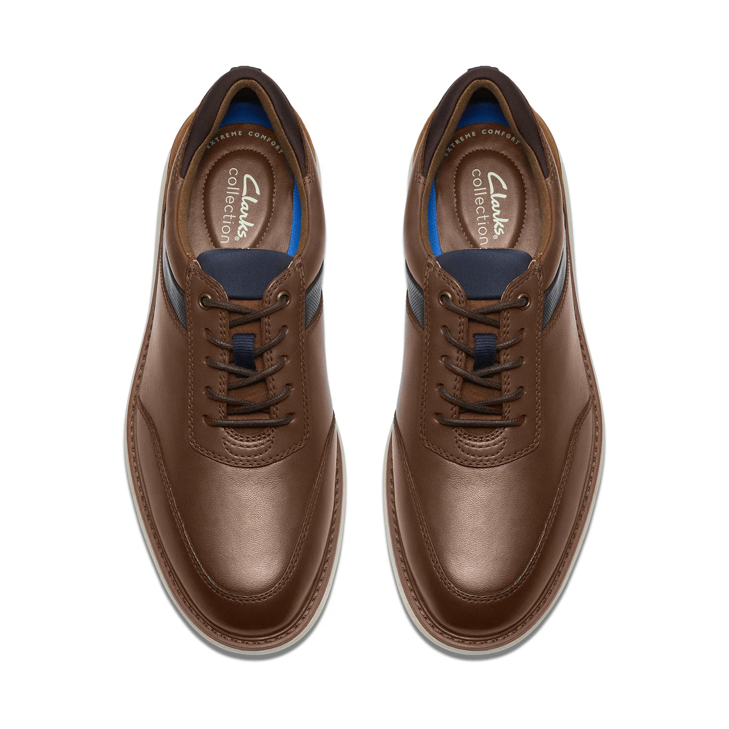 Clarks Men Brantin Style Tan Shoes - Image 5