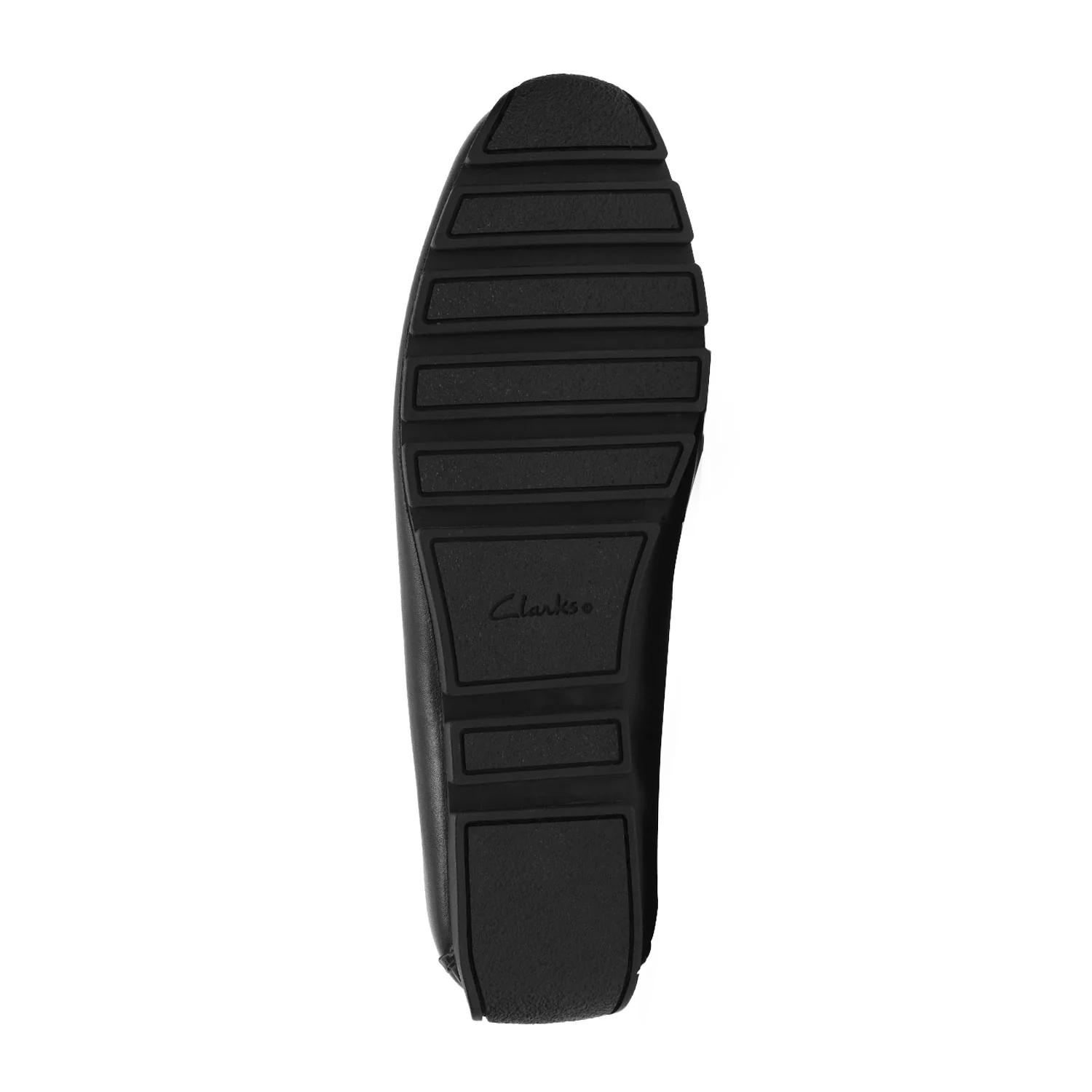 Clarks Men Corsely Plain Black Shoes - Image 4