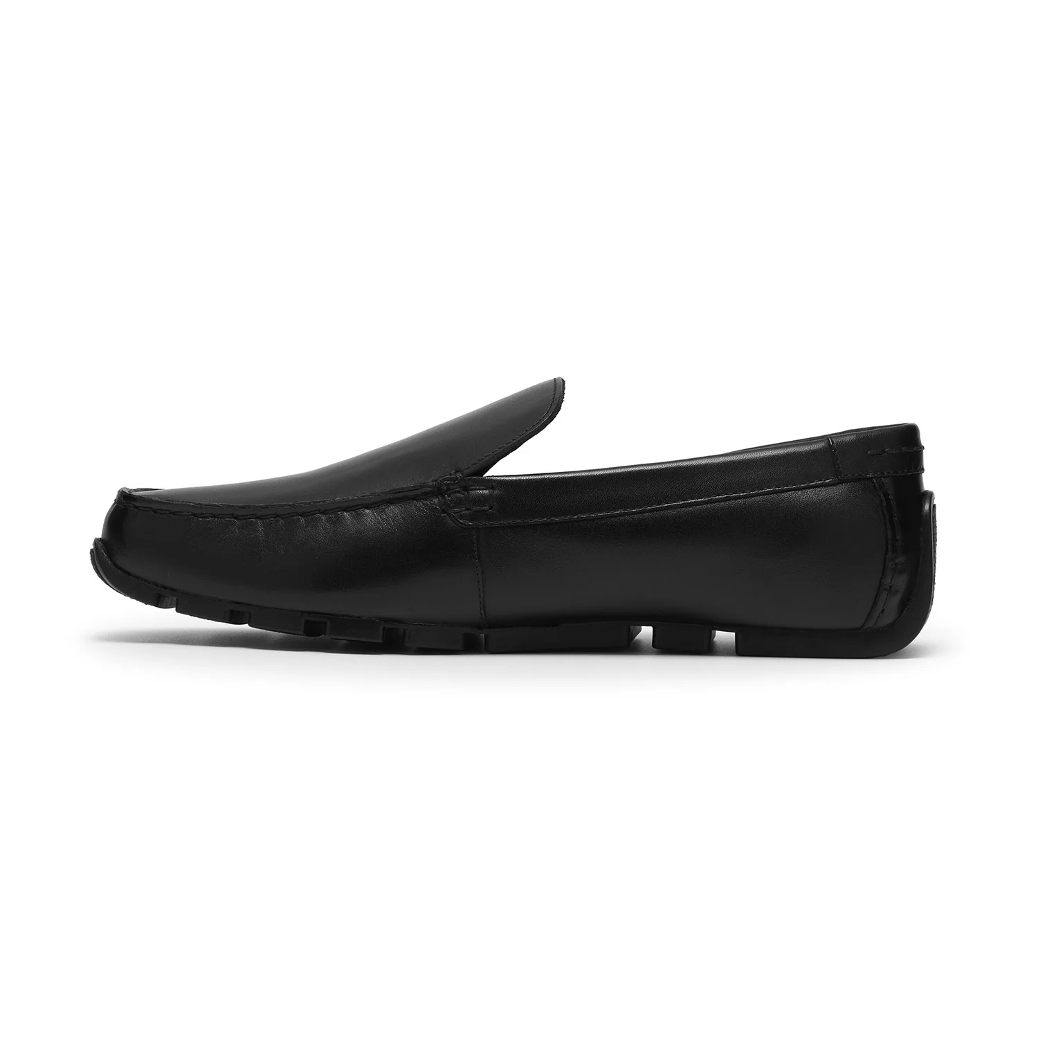 Clarks Men Corsely Plain Black Shoes - Image 6