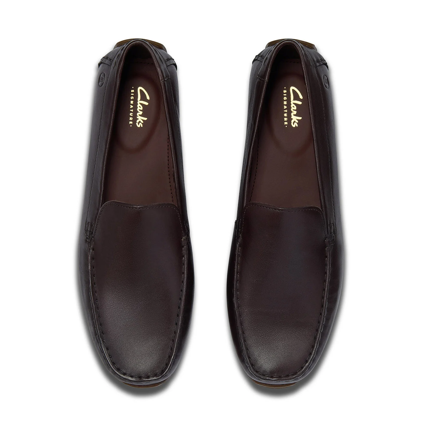 Clarks Men Corsely Plain Brown Shoes - Image 4