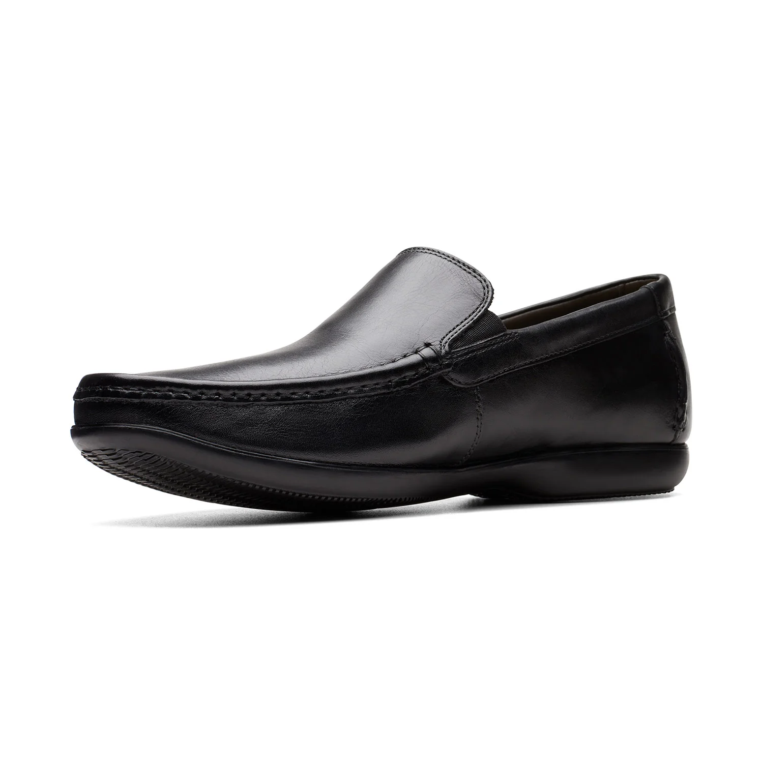 Clarks Men Finer Sun Black Shoes - Image 4