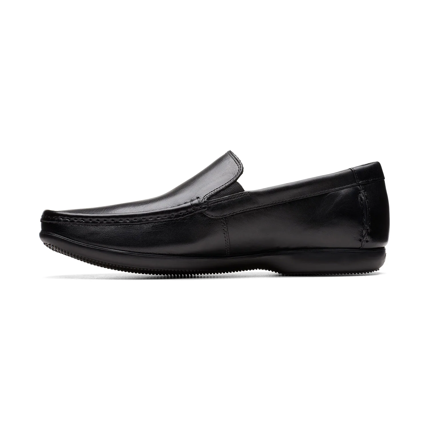 Clarks Men Finer Sun Black Shoes - Image 5