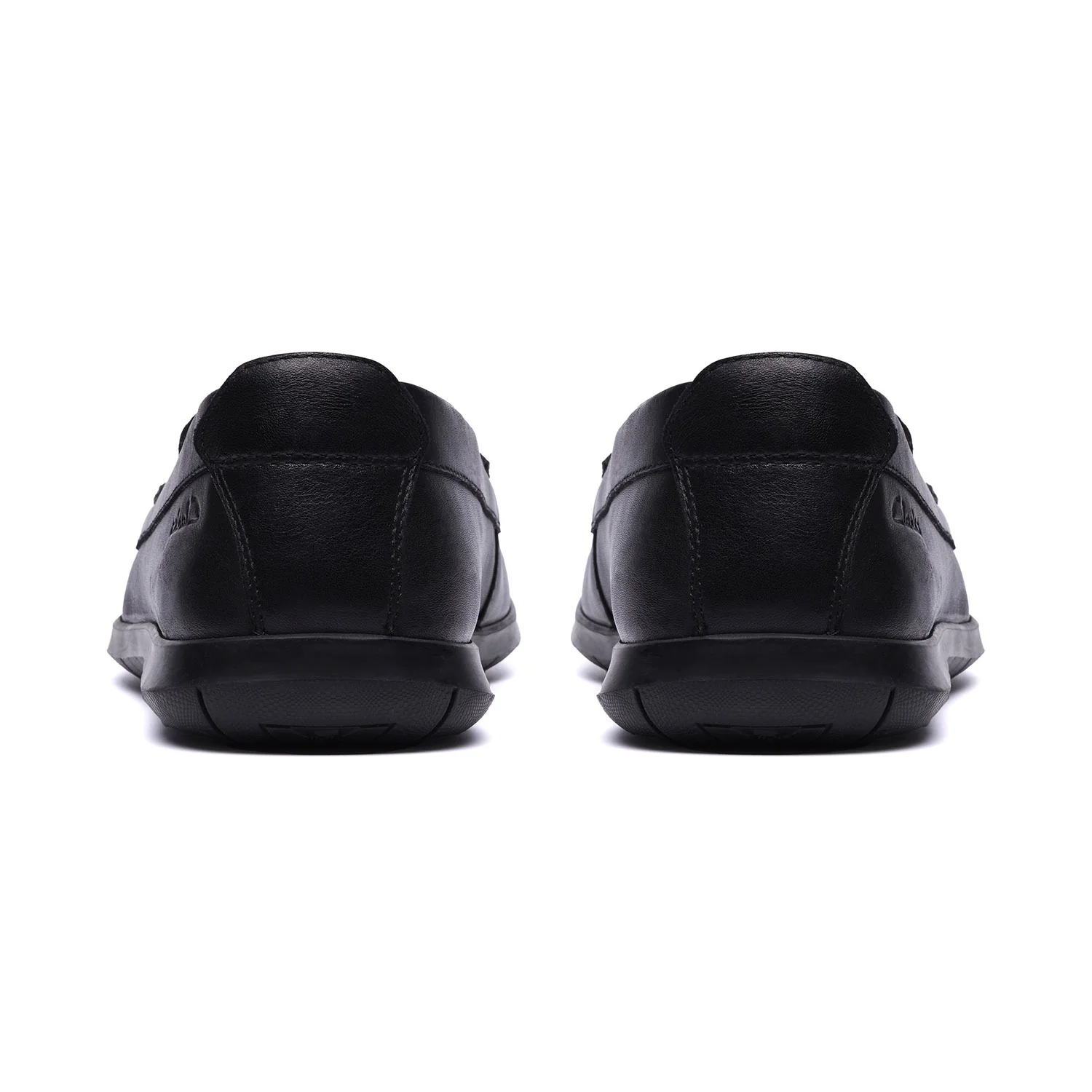 Clarks Men Flexway Step Black Shoes - Image 3