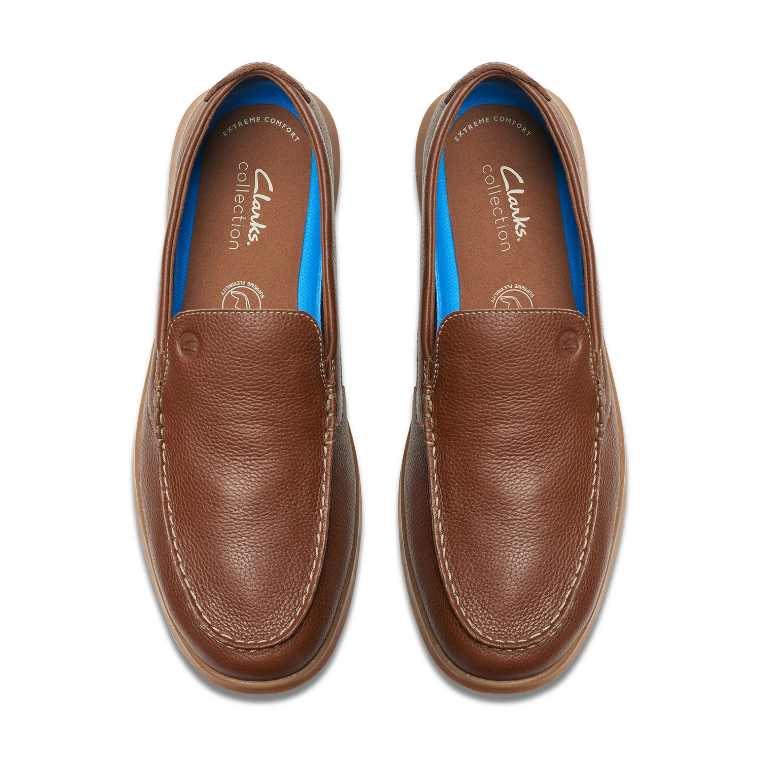 Clarks Men Flexway Step Brown Shoes - Image 5