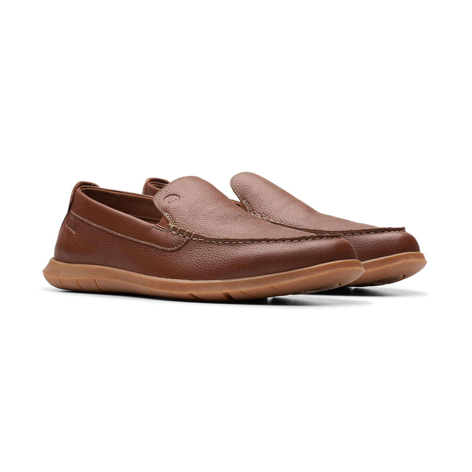 Clarks Men Flexway Step Brown Shoes - Image 6