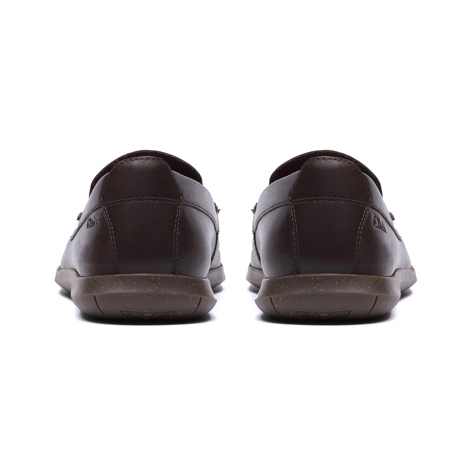 Clarks Men Flexway Step L Brown Shoes - Image 3
