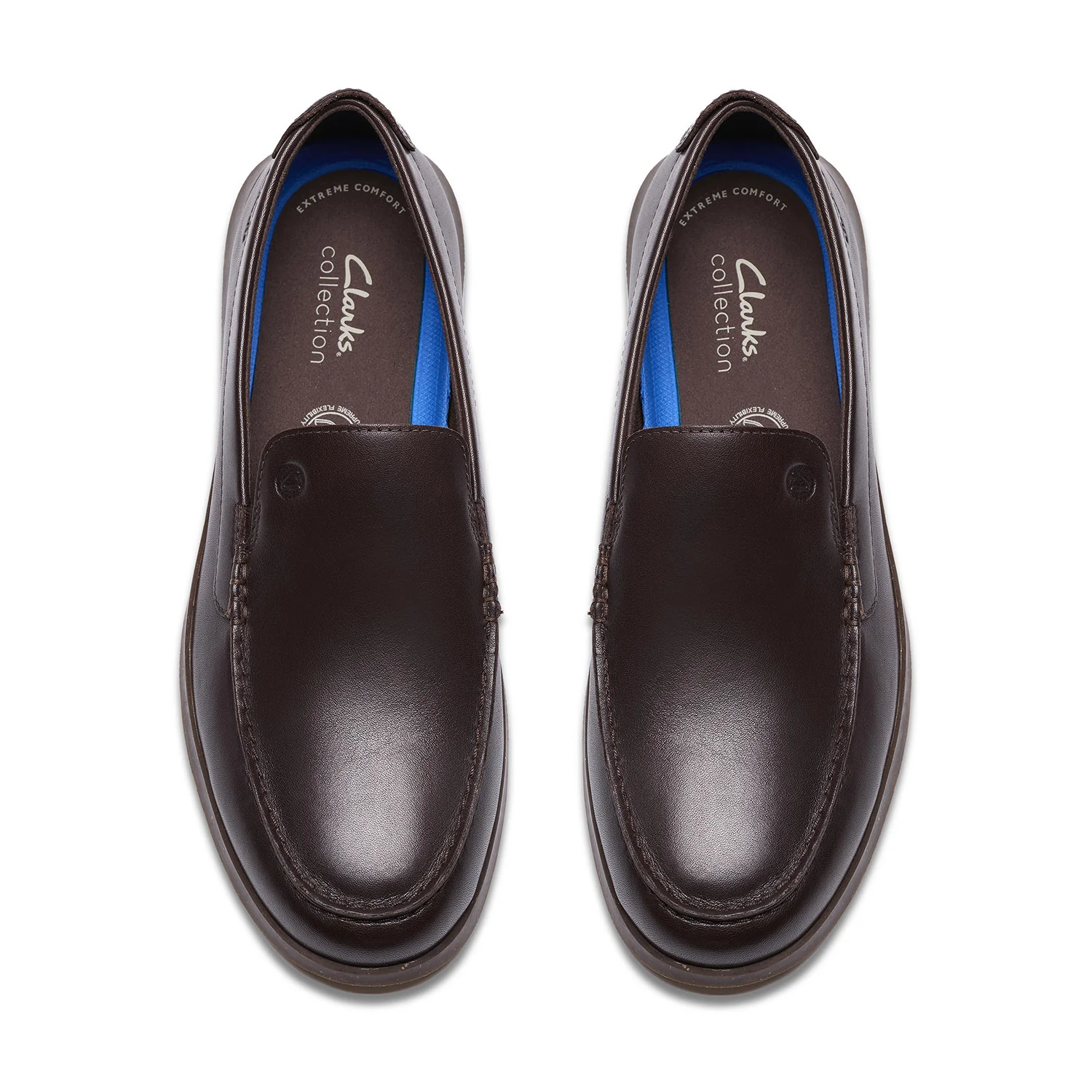 Clarks Men Flexway Step L Brown Shoes - Image 5