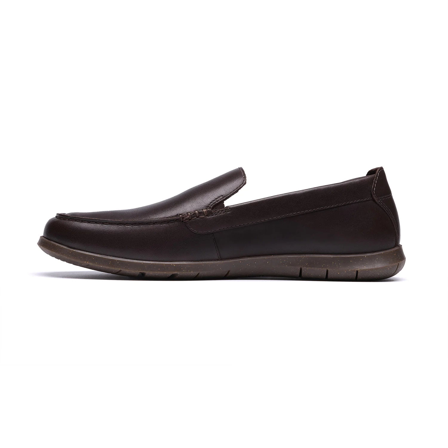 Clarks Men Flexway Step L Brown Shoes - Image 6