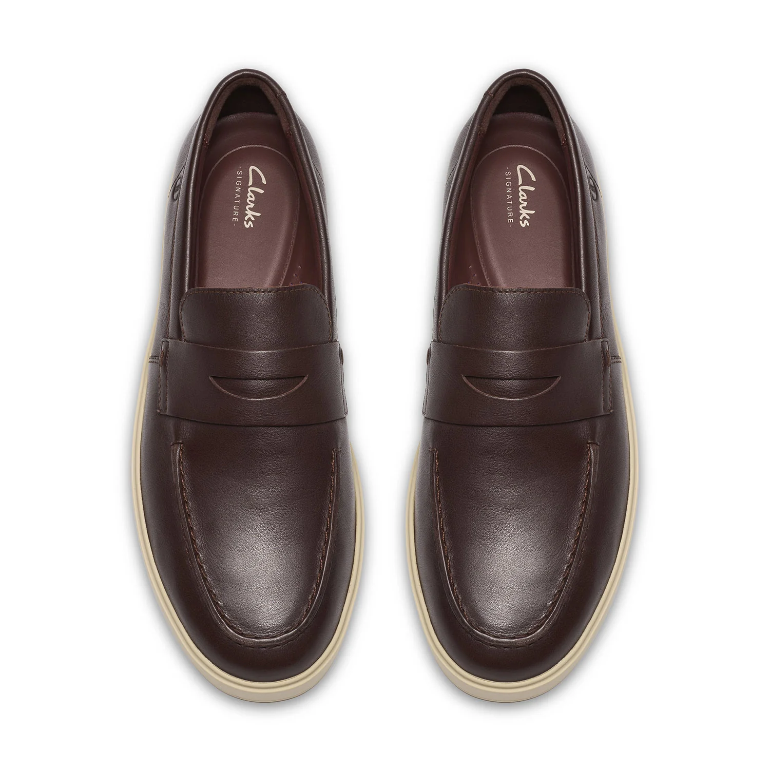 Clarks Men Lockford Easy Brown Shoes - Image 5