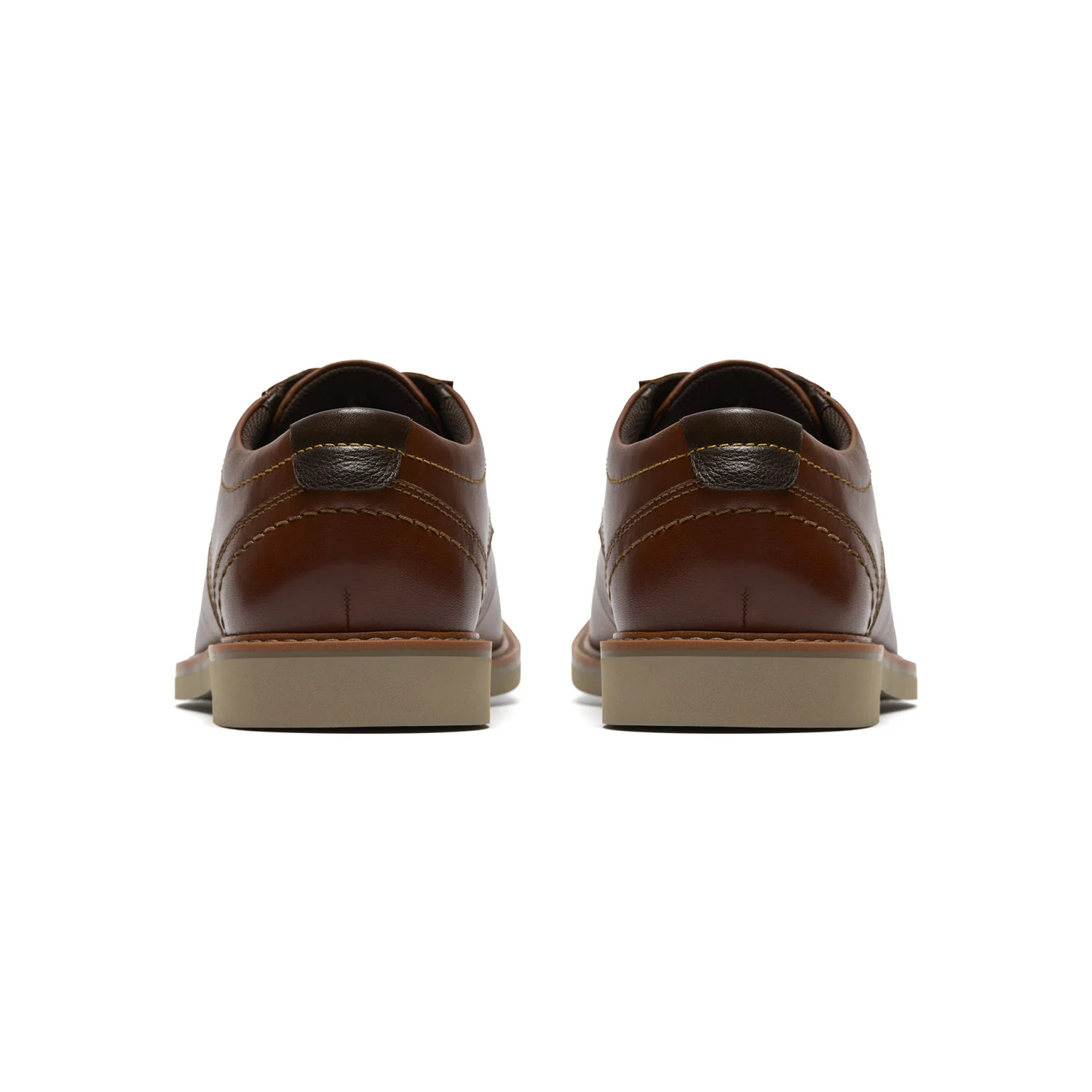 Clarks Men Radcliff Low Tan Shoes - Image 3