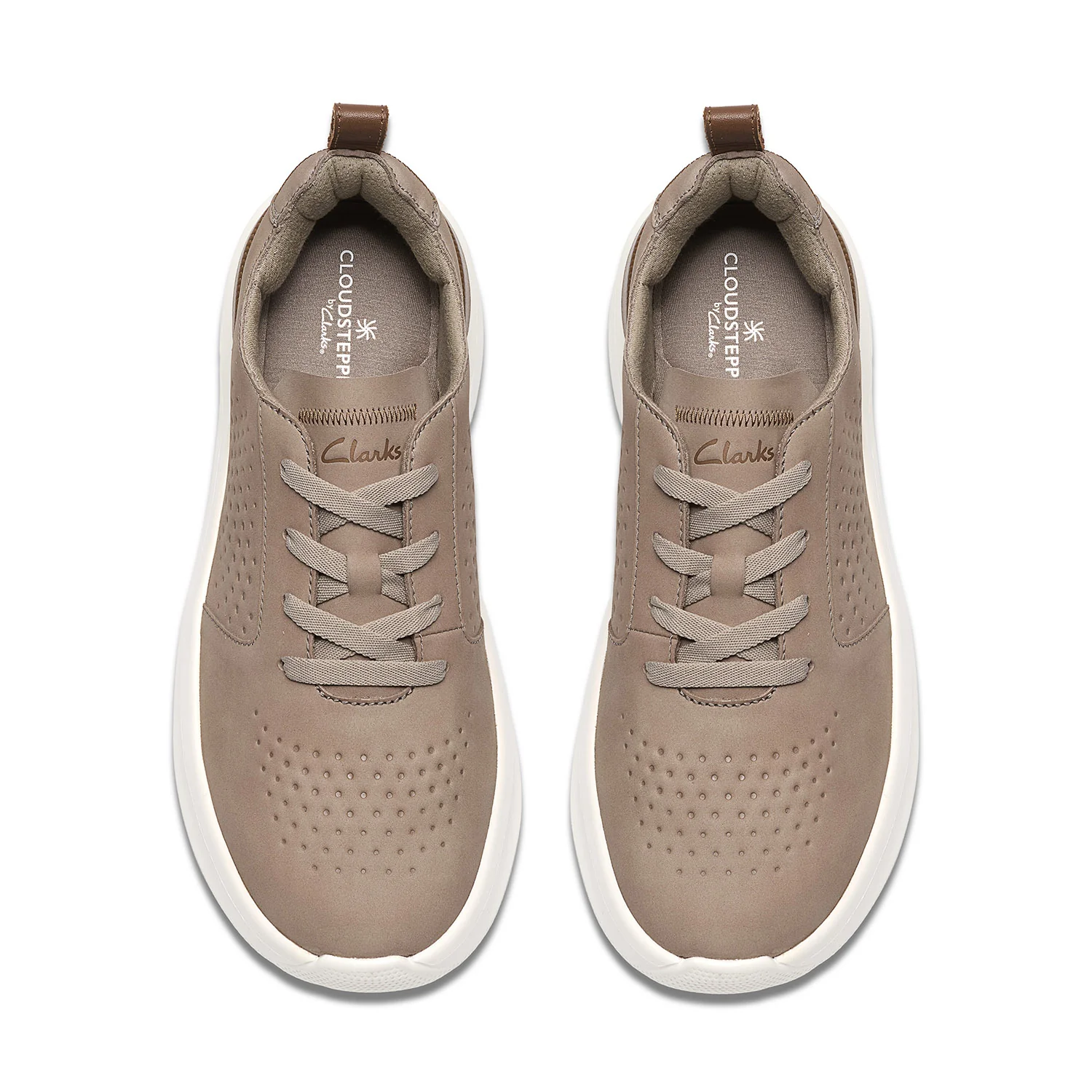 Clarks Men Solevanastyle Grey Shoes - Image 5