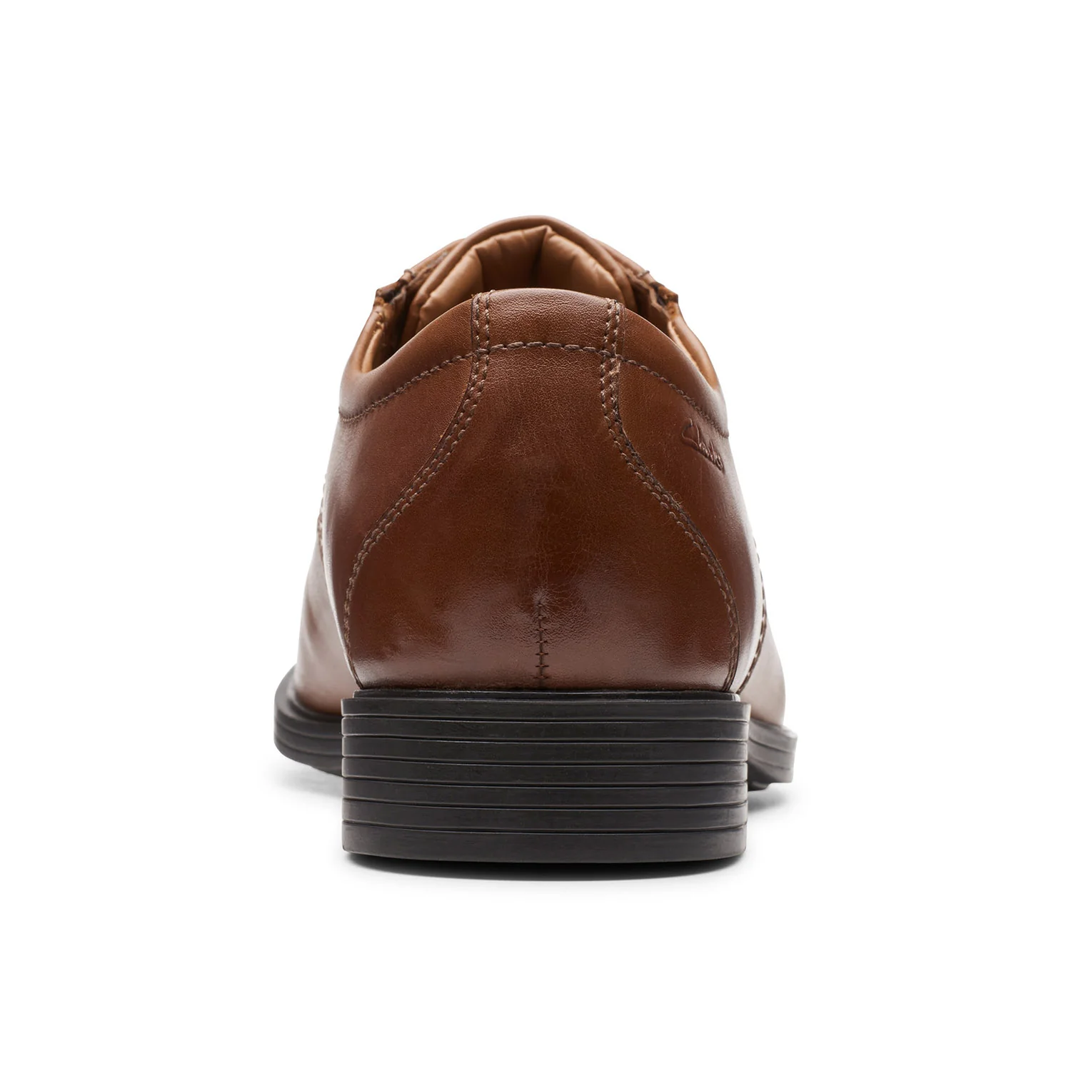Clarks Men Whiddon Cap Tan Shoes - Image 3