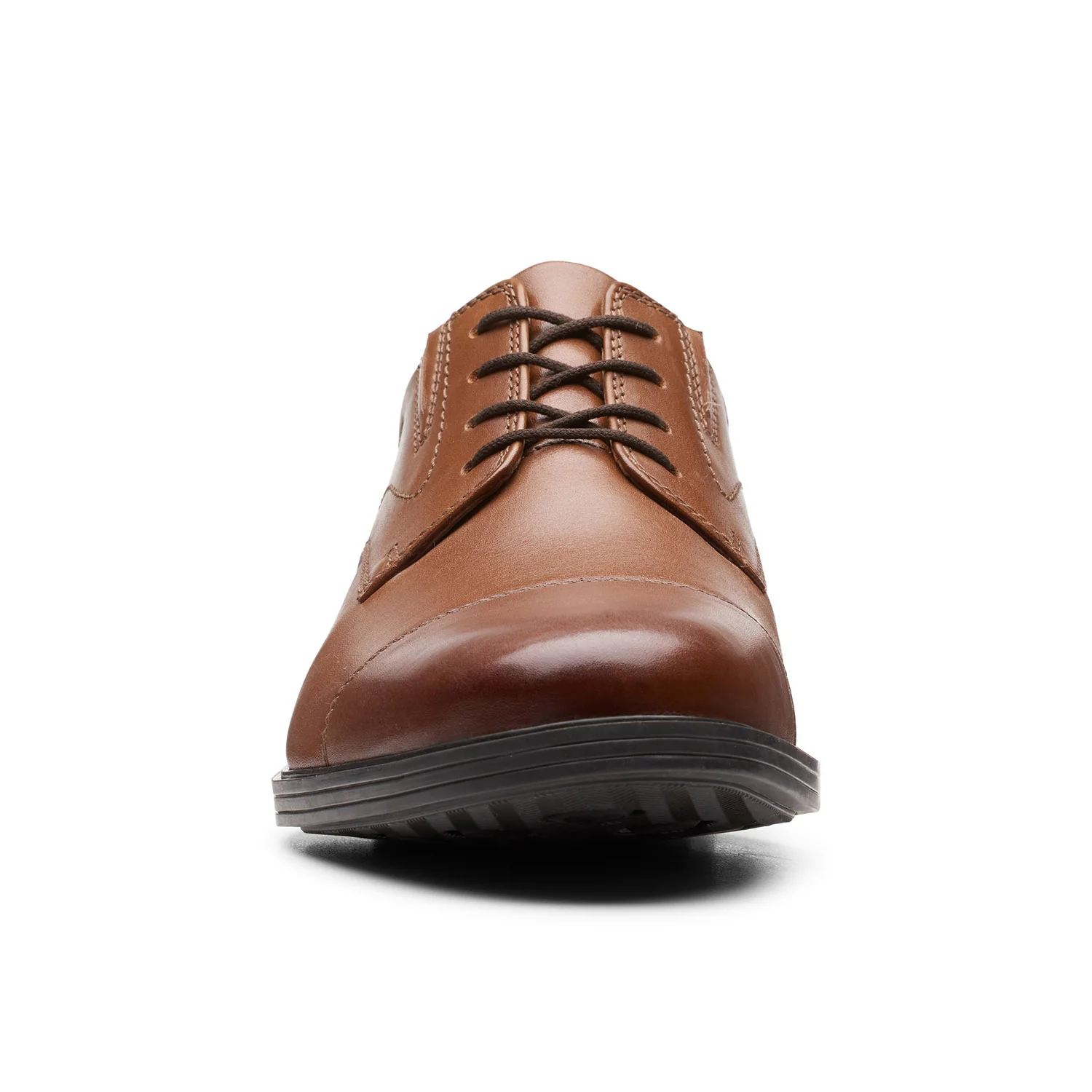 Clarks Men Whiddon Cap Tan Shoes - Image 6