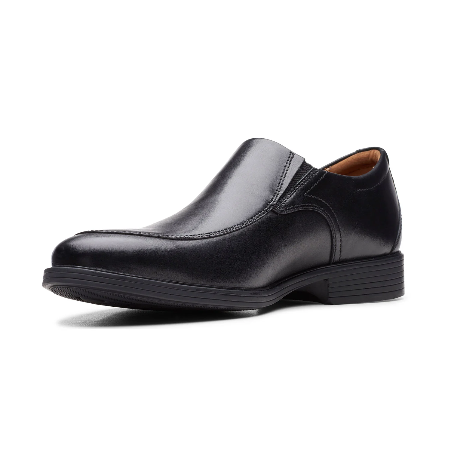 Clarks Men Whiddon Step Black Shoes - Image 4