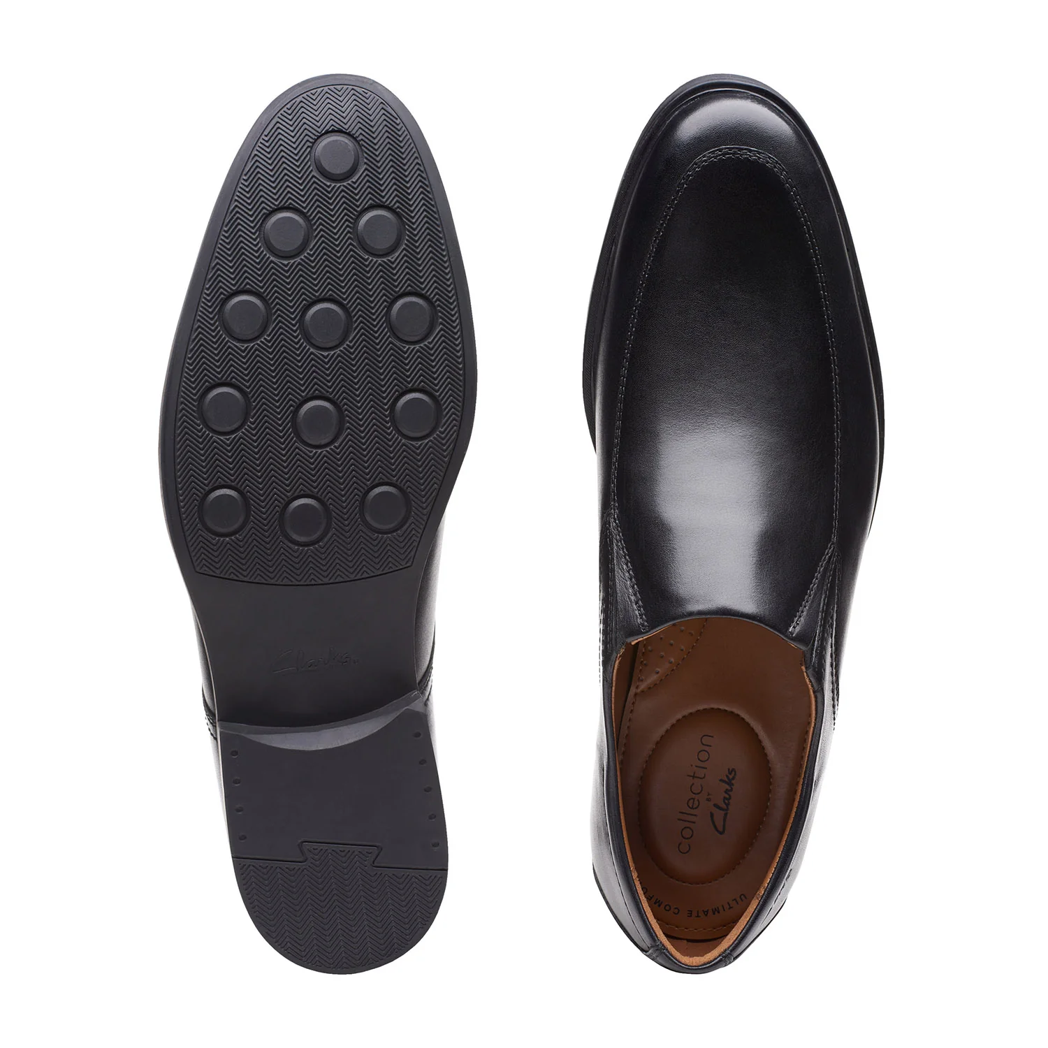 Clarks Men Whiddon Step Black Shoes - Image 7