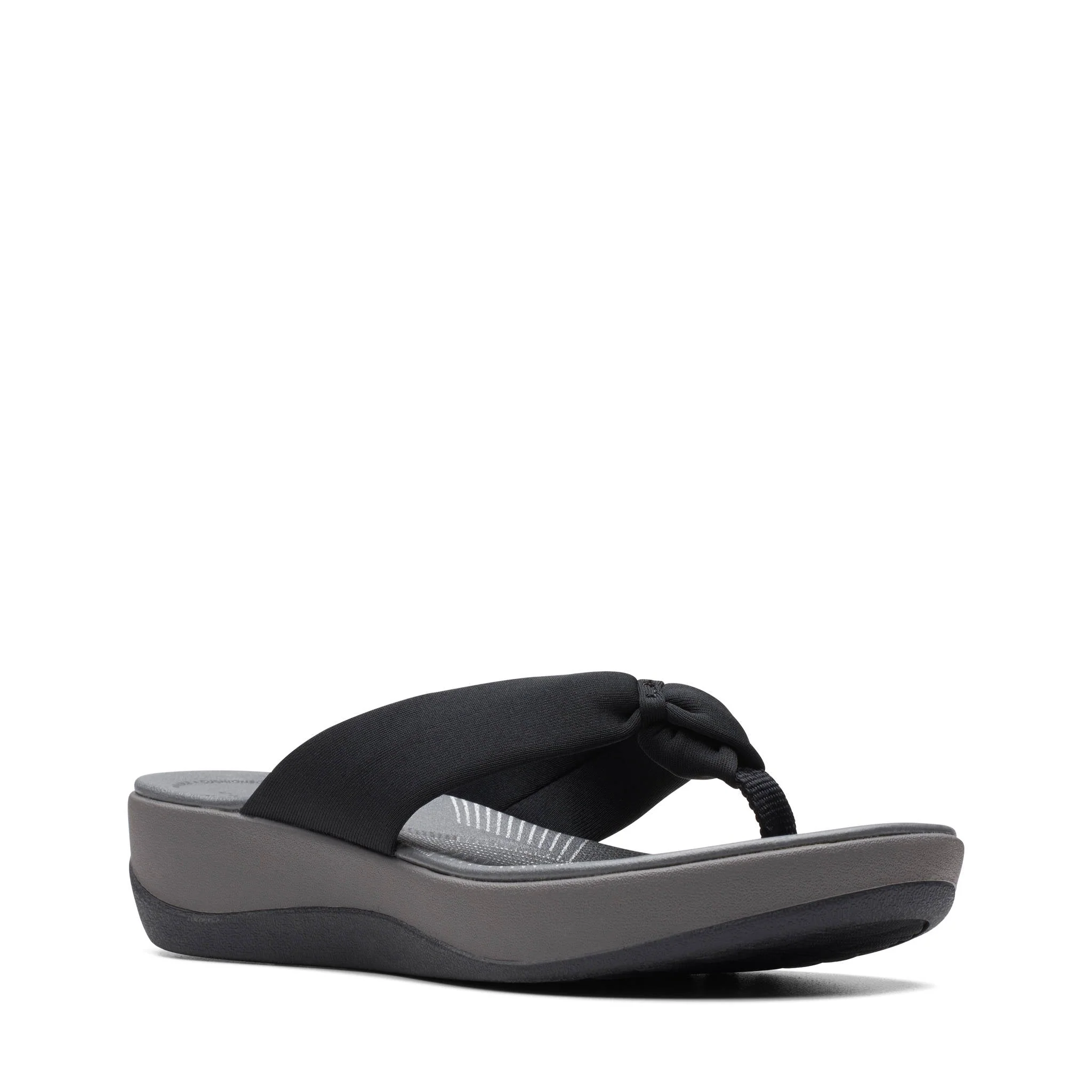 Clarks Women Arla Glison Black Flip Flop - Image 3