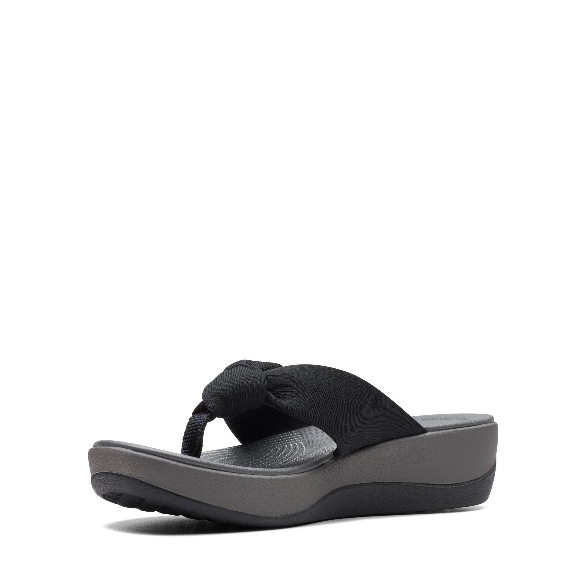 Clarks Women Arla Glison Black Flip Flop - Image 5