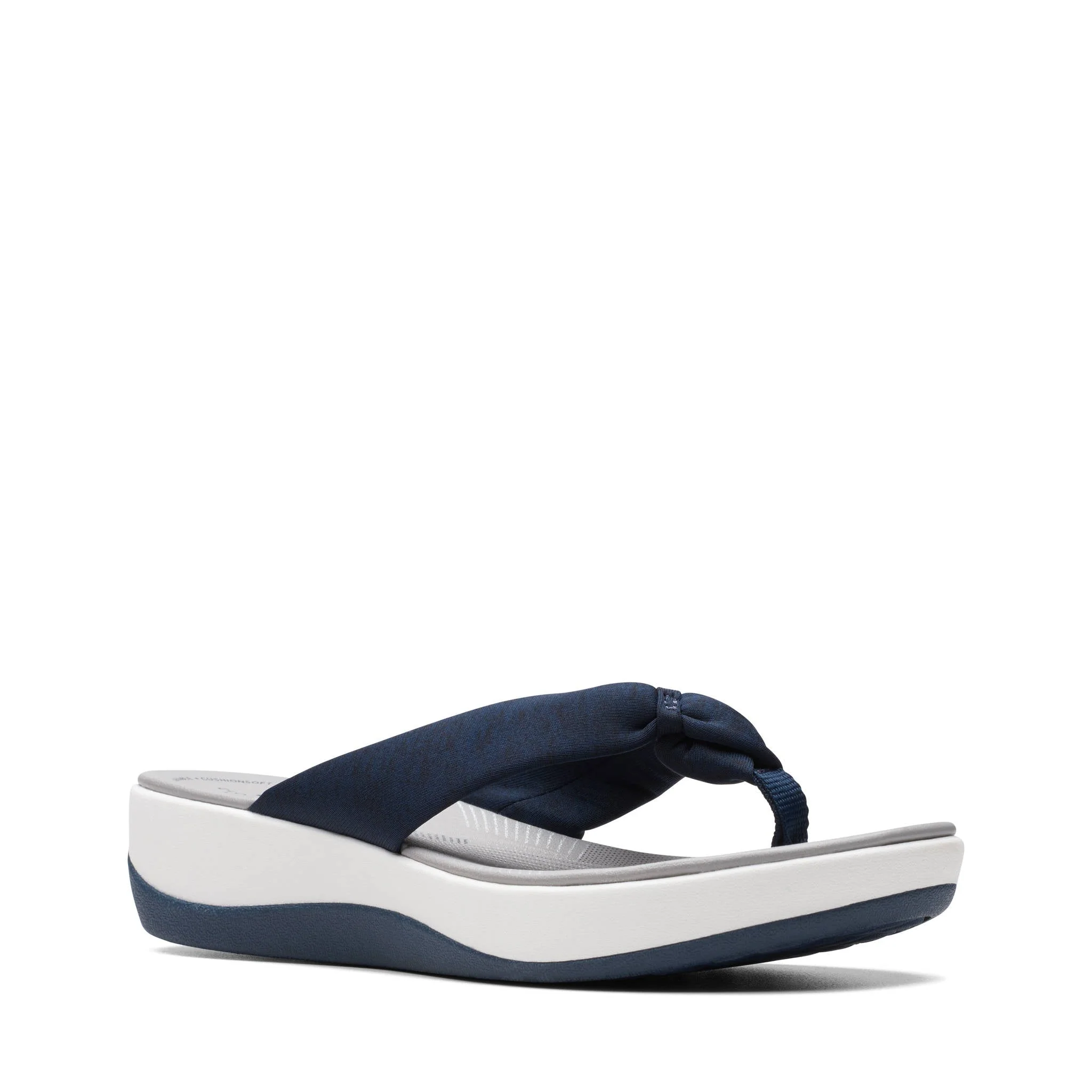 Clarks Women Arla Glison Blue Flip Flop - Image 3