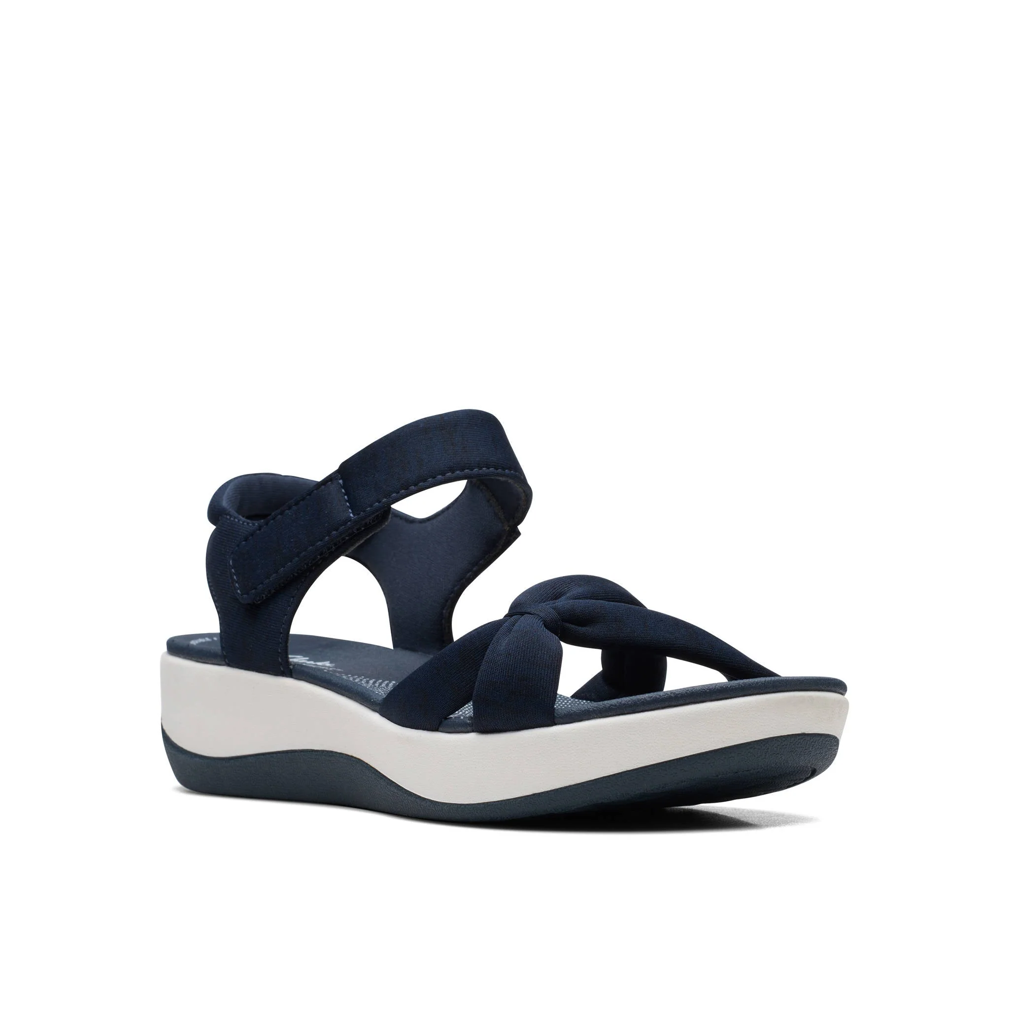 Clarks Women Arla Shore Navy Sandal - Image 6