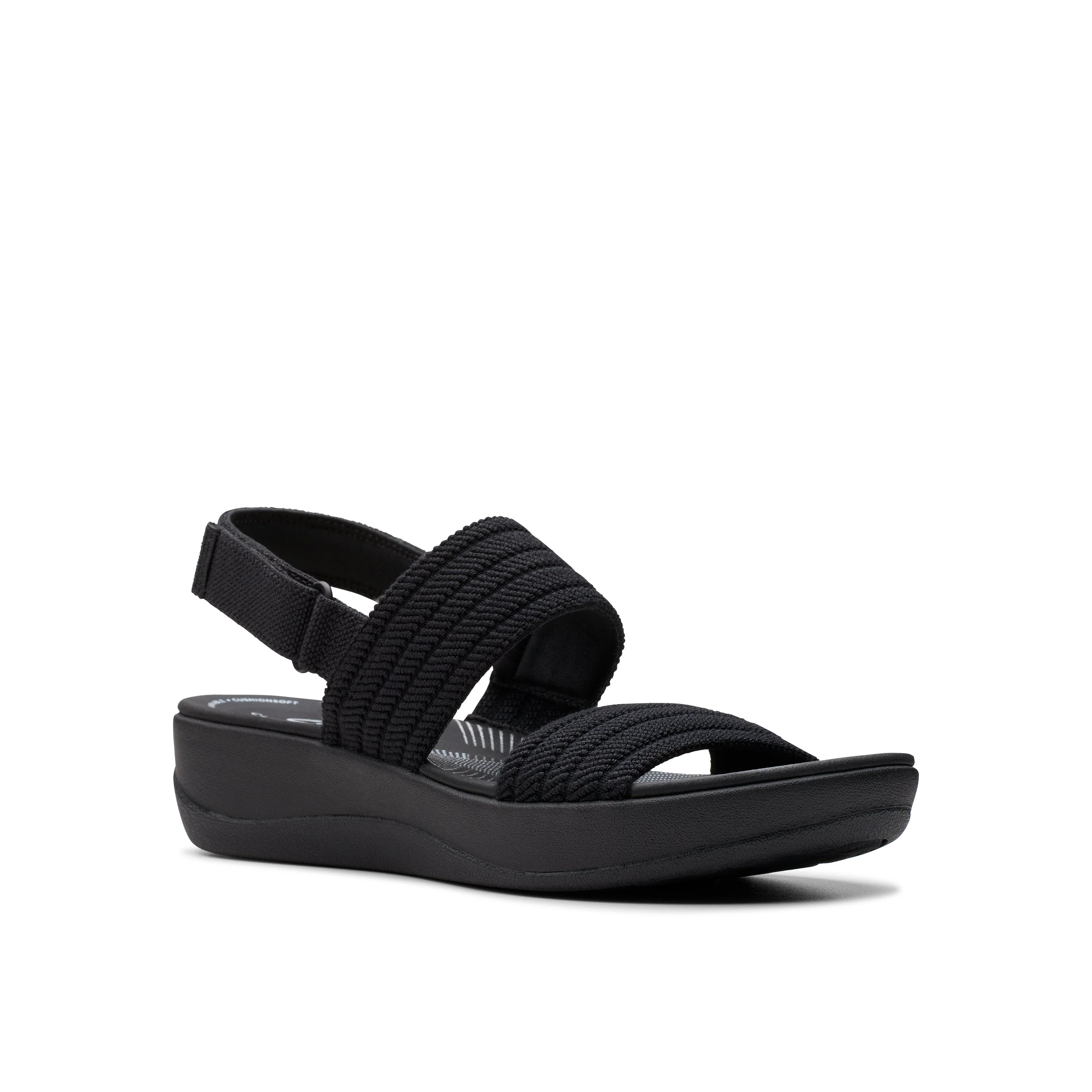 Clarks Women Arla Stroll Black Sandal - Image 3