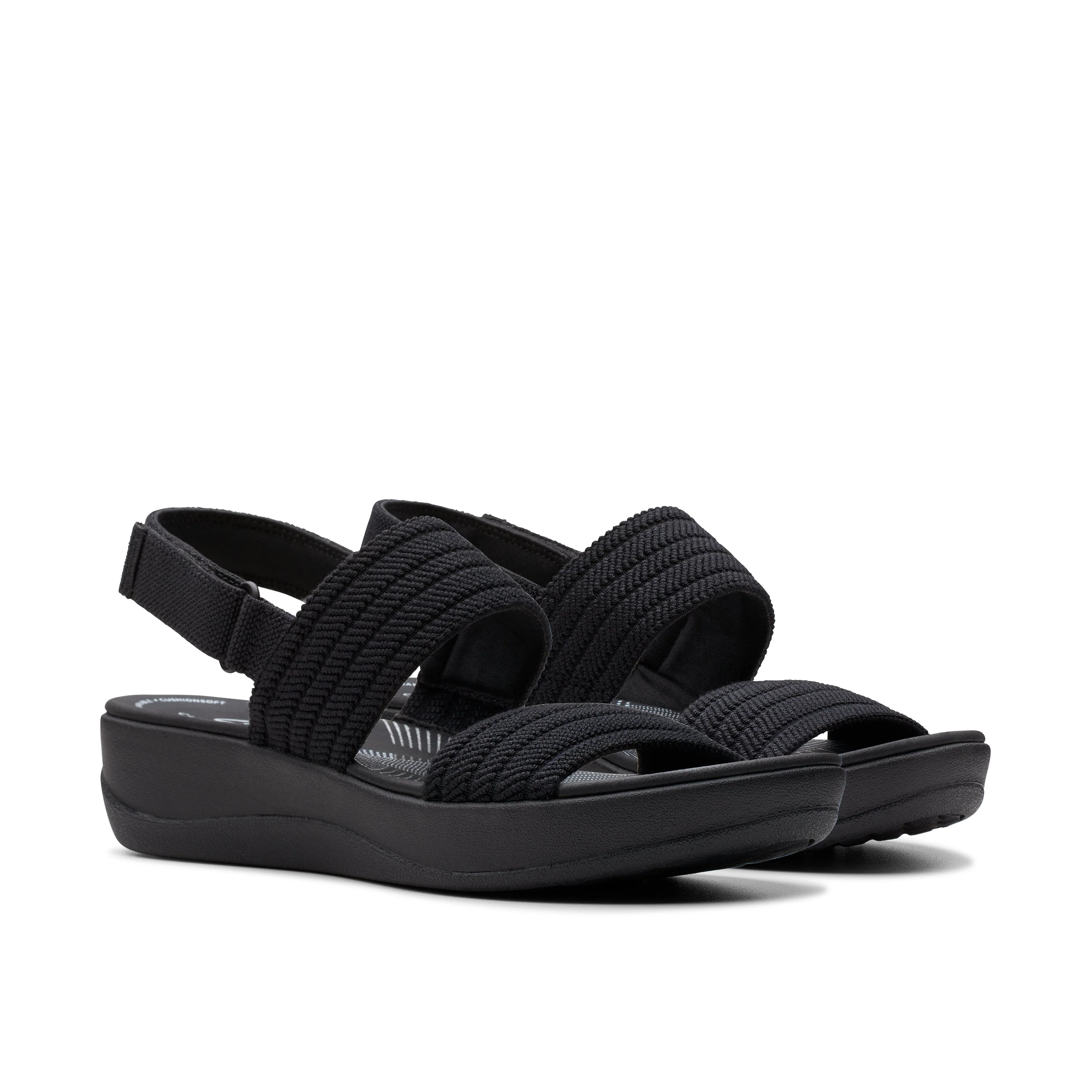 Clarks Women Arla Stroll Black Sandal - Image 4