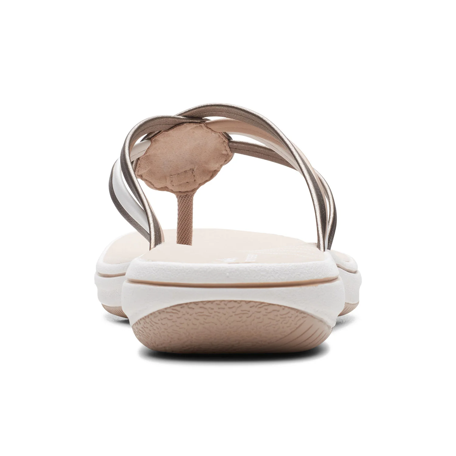 Clarks Women Brinkley Coral Black Mult Sandals - Image 3