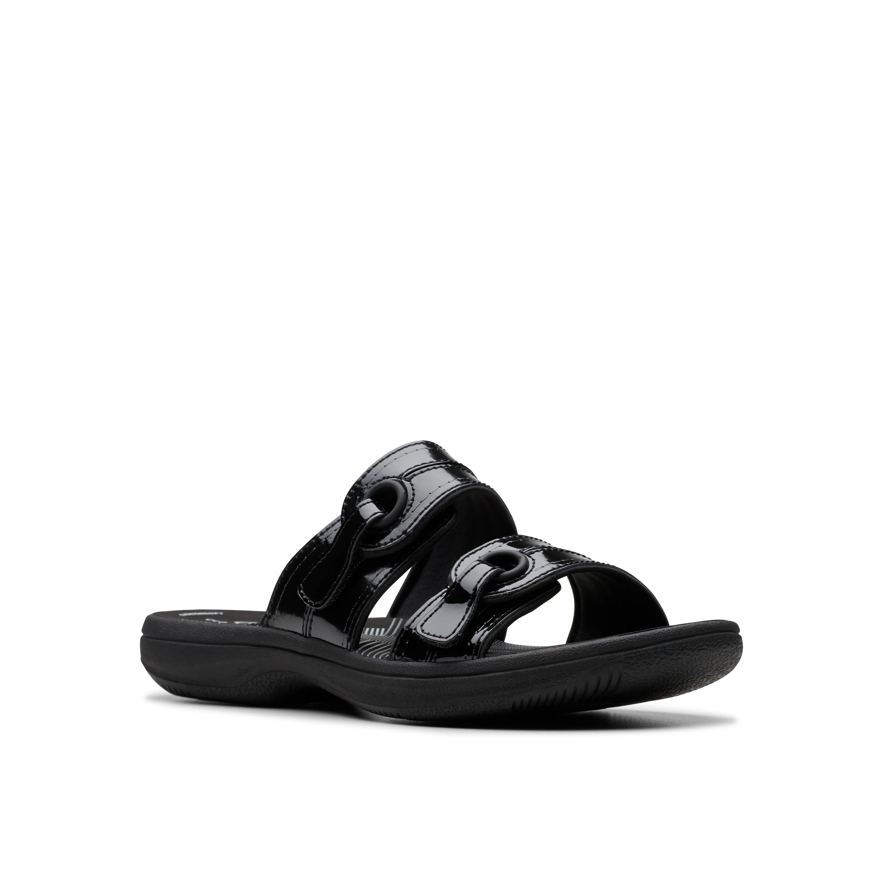 Clarks Women Brinkley Maye Black Slide - Image 7