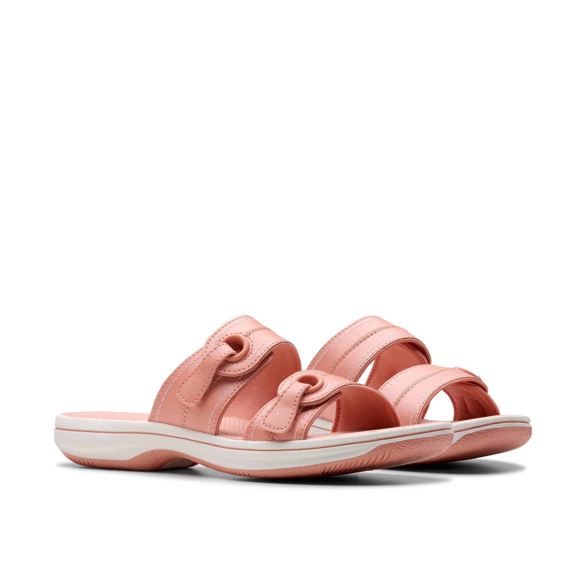 Clarks Women Brinkley Maye Pink Slide - Image 4
