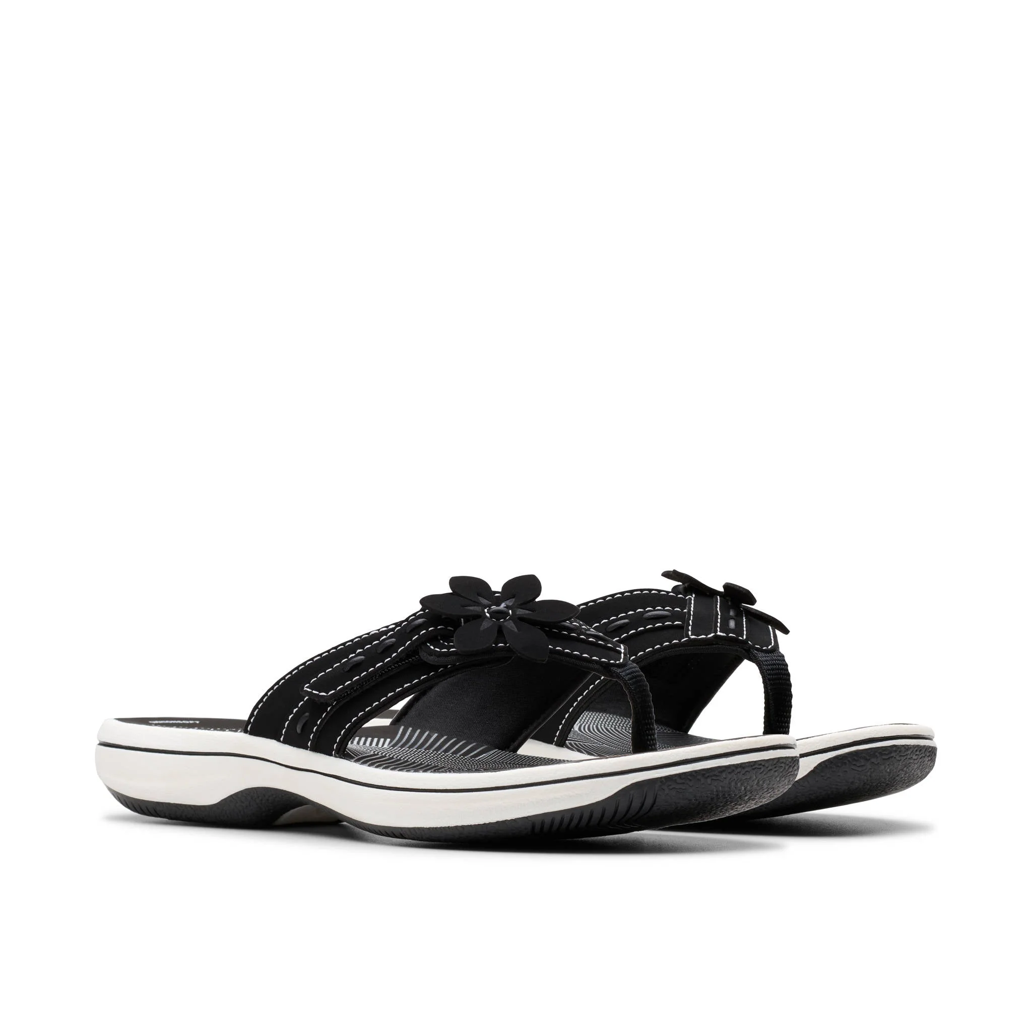 Clarks Women Brinkley Opal Black Flip Flop - Image 4
