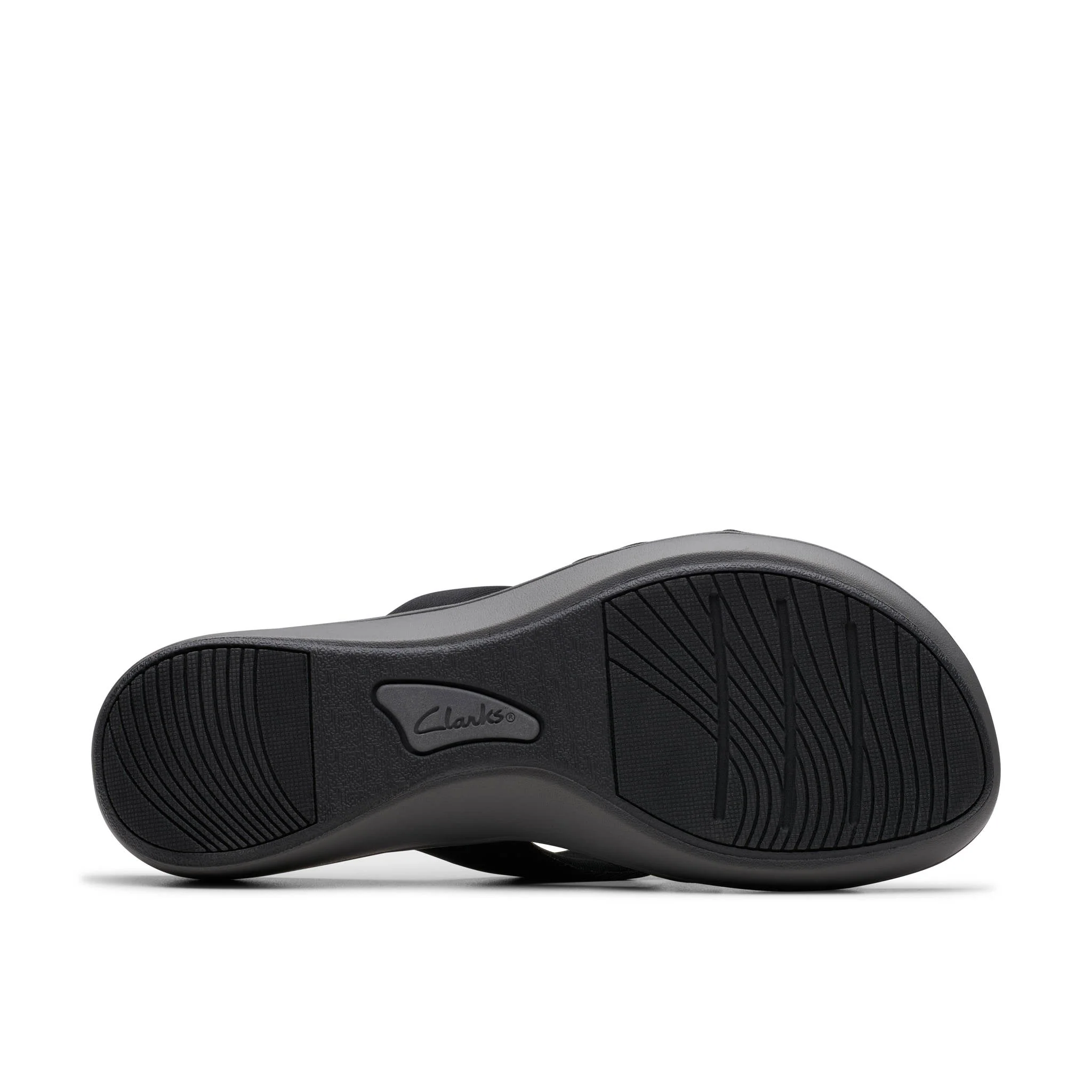 Clarks Women Brinkleyrae Cam Black Slide - Image 3