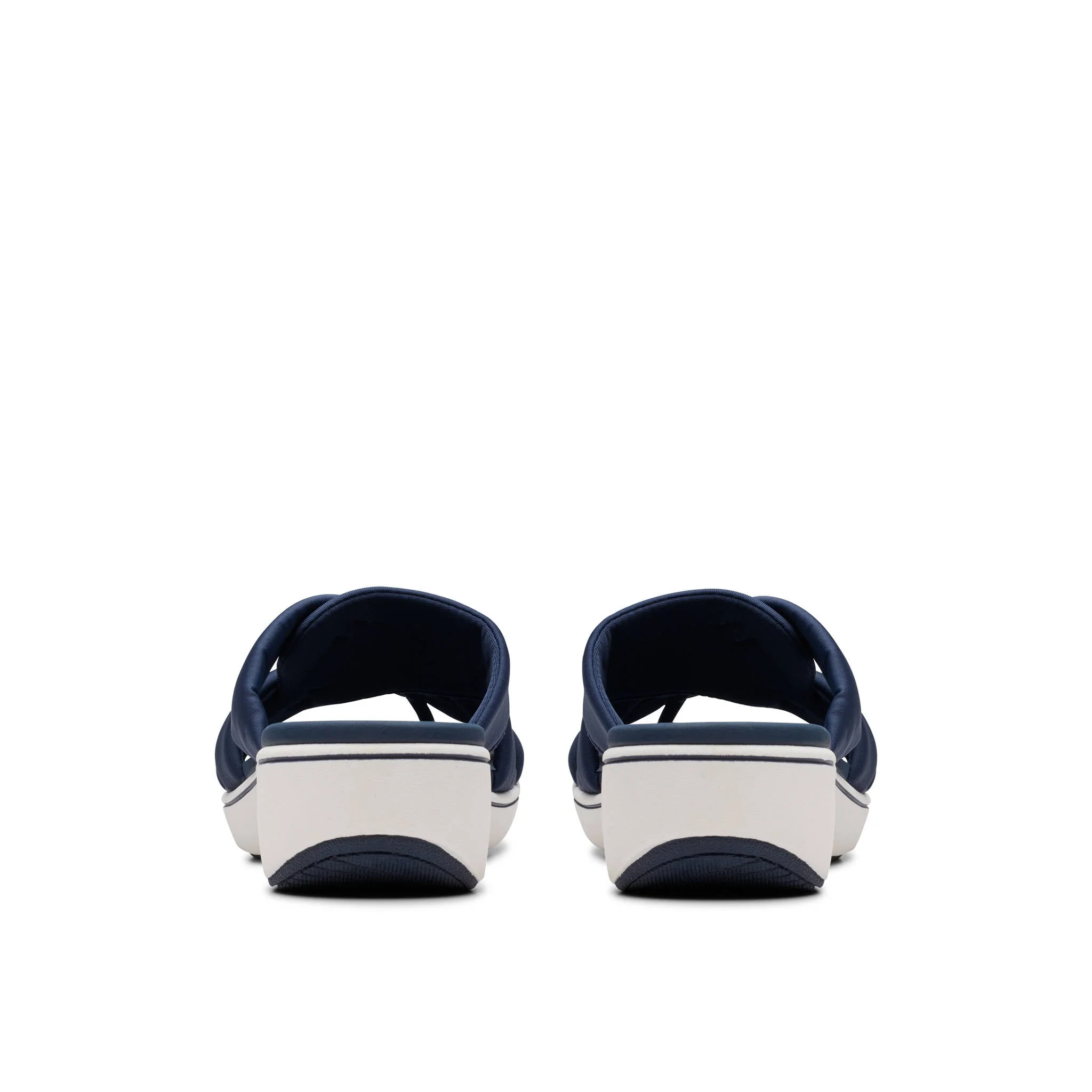 Clarks Women Brinkleyrae Cam Navy Slide - Image 5