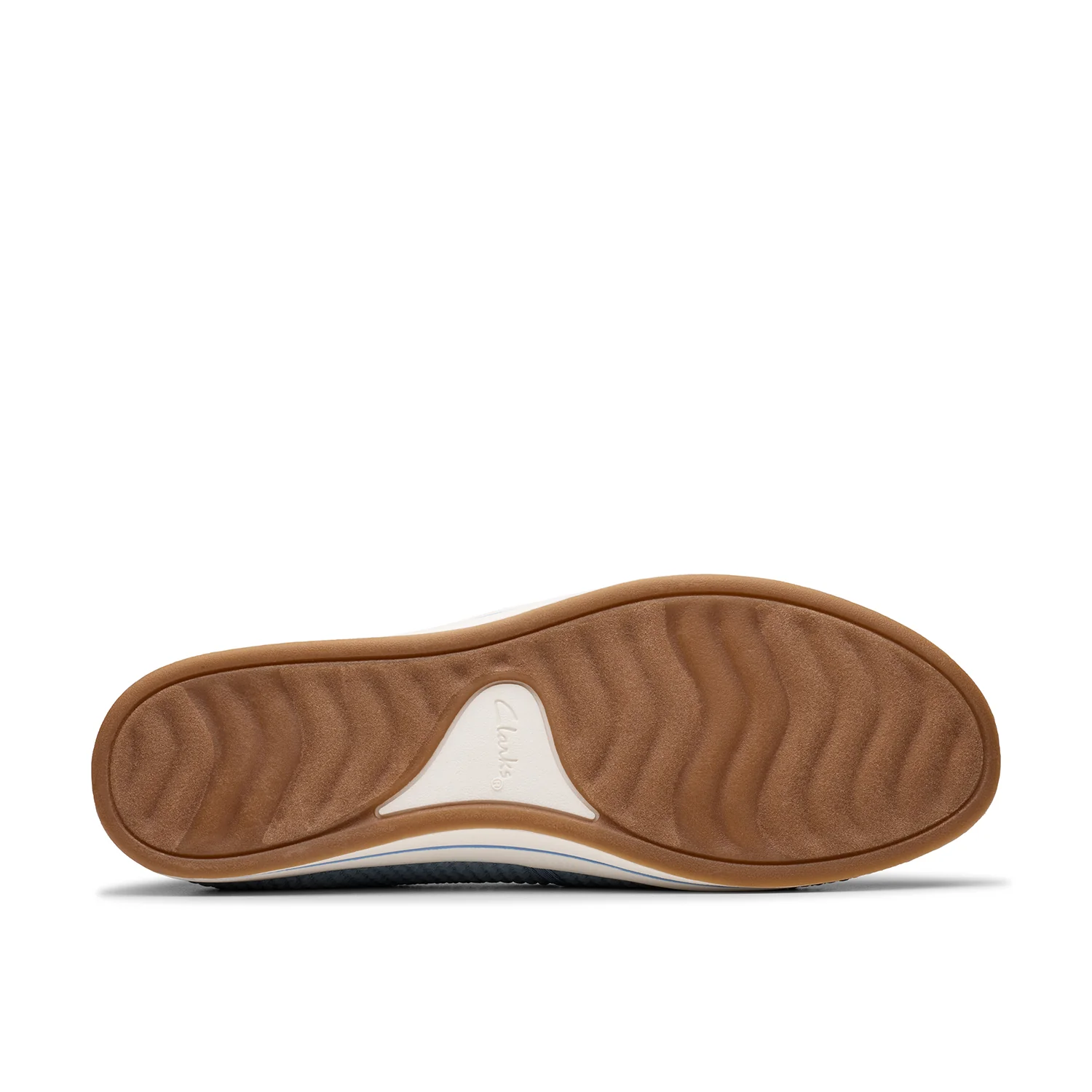 Clarks Women Brinkleystretch Light Blue Slip-On - Image 3