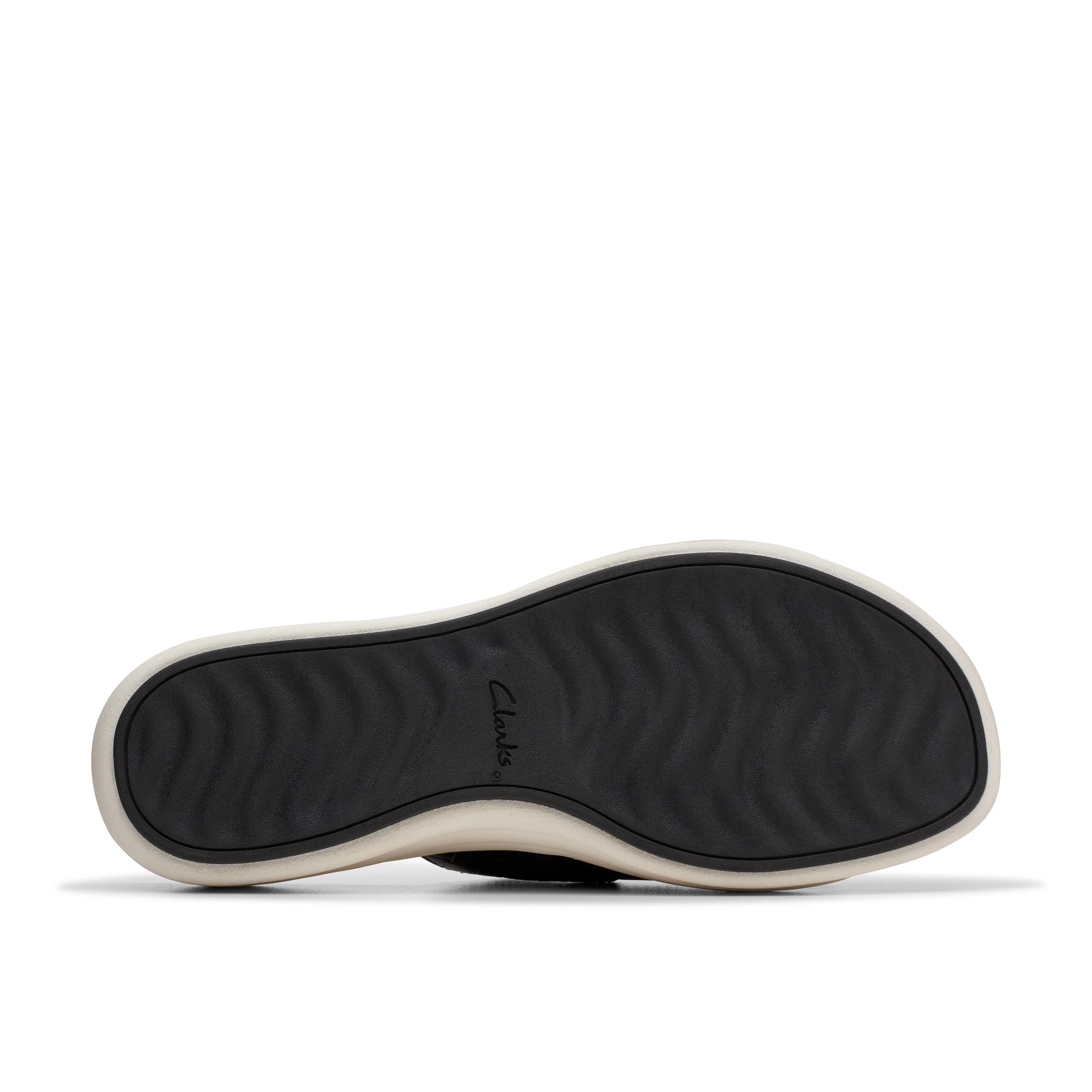 Clarks Women Drift Buckle Black Slide - Image 3