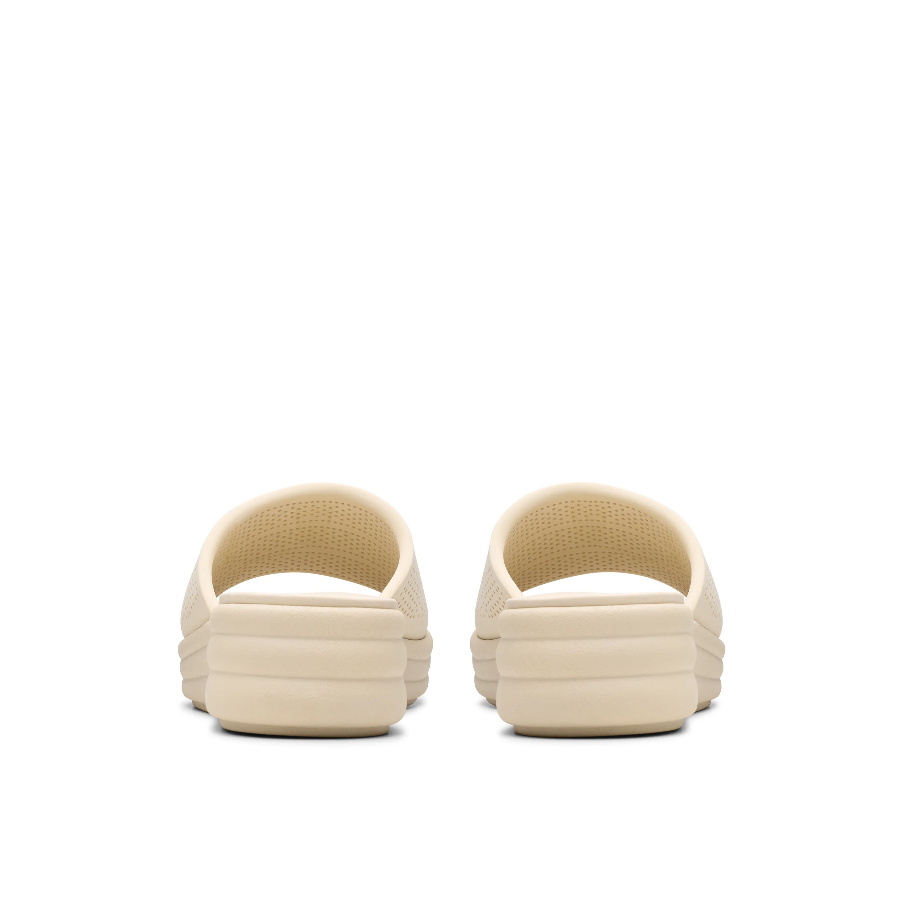 Clarks Women Drift Twist Off White Slide - Image 5