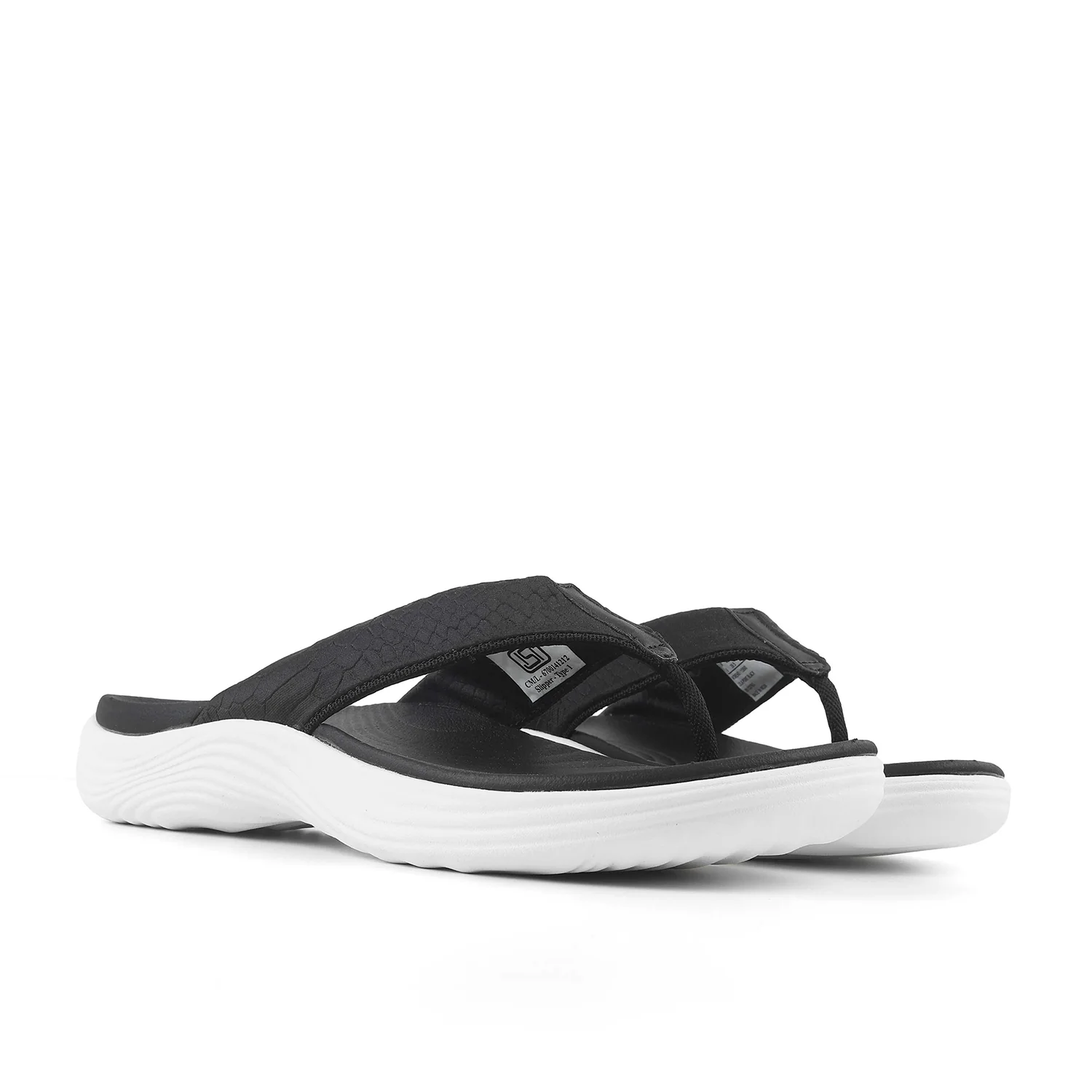 Clarks Women Lola Point Black Flip Flop - Image 4